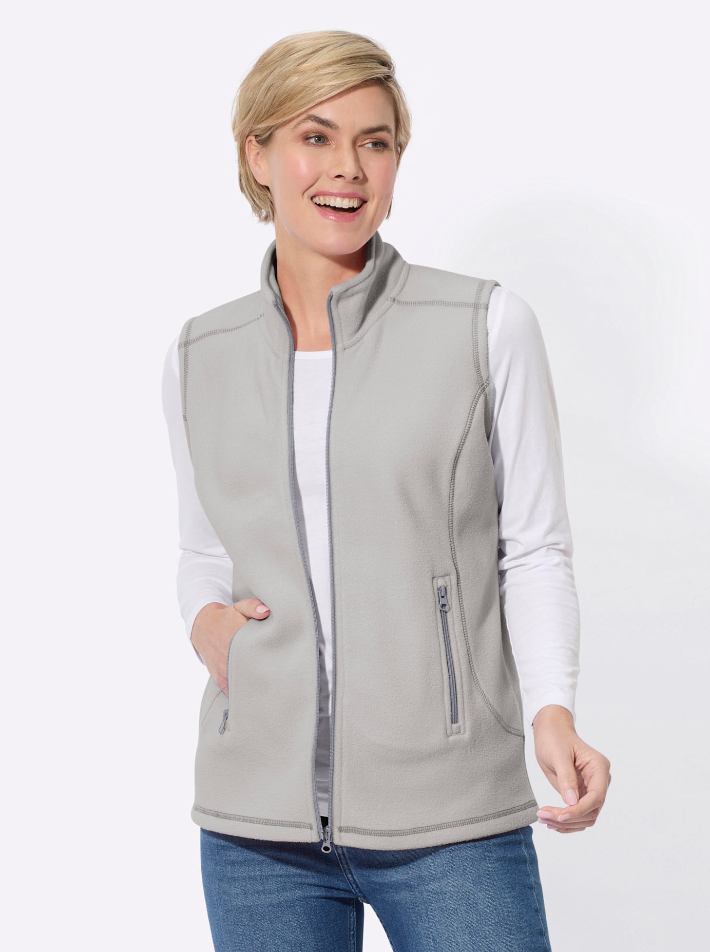 Classic Basics Fleeceweste günstig online kaufen