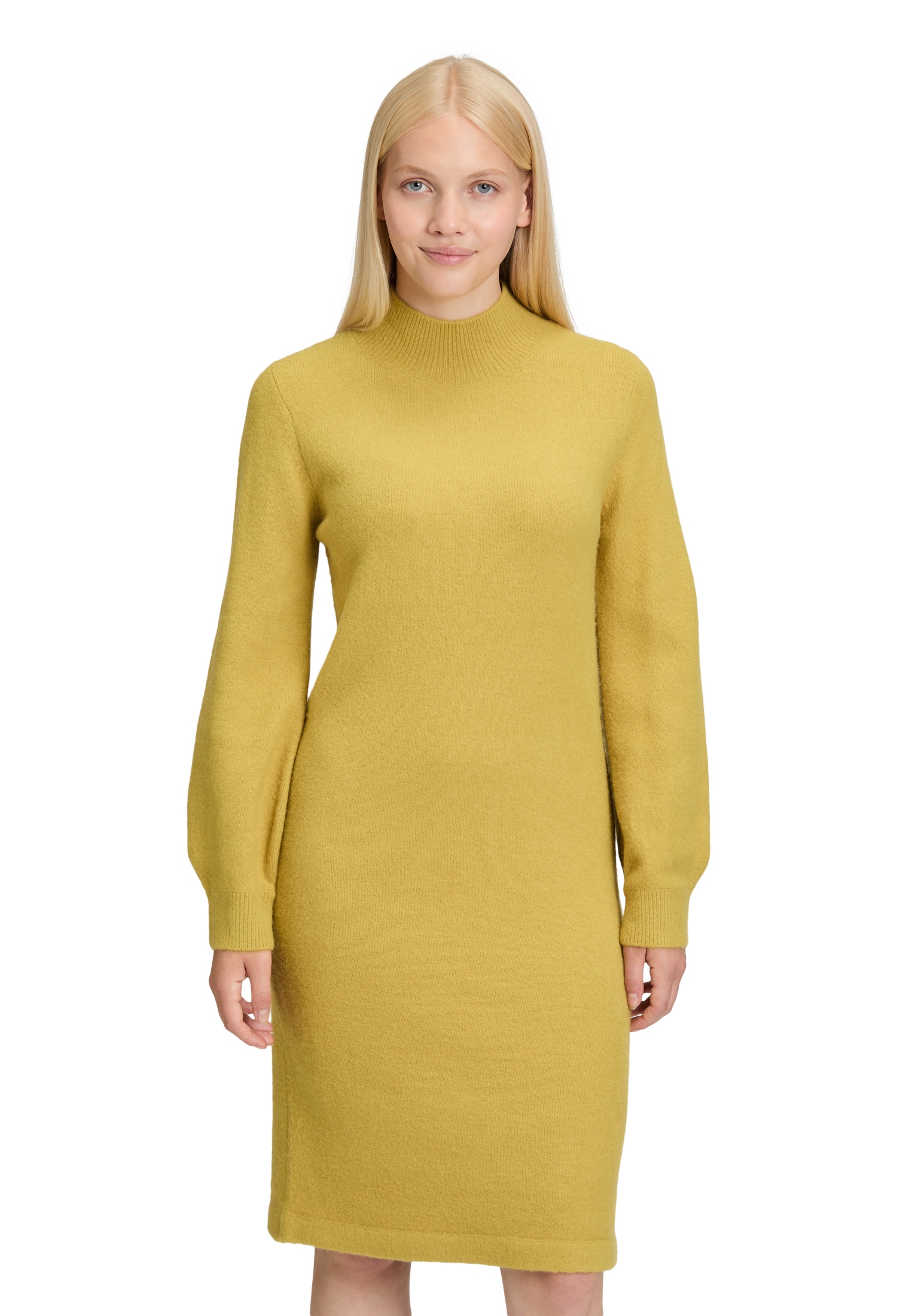 Cartoon Strickkleid "Damen mit Stehkragen" Ohne Tasche günstig online kaufen