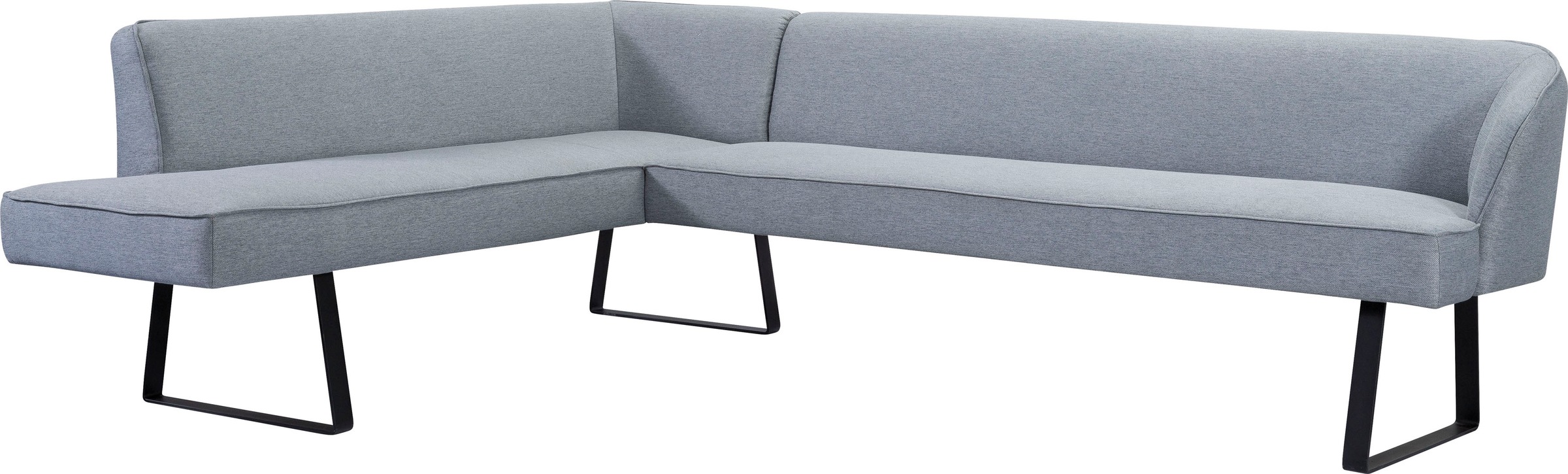 Exxpo Americano Corner Bench Silver 5