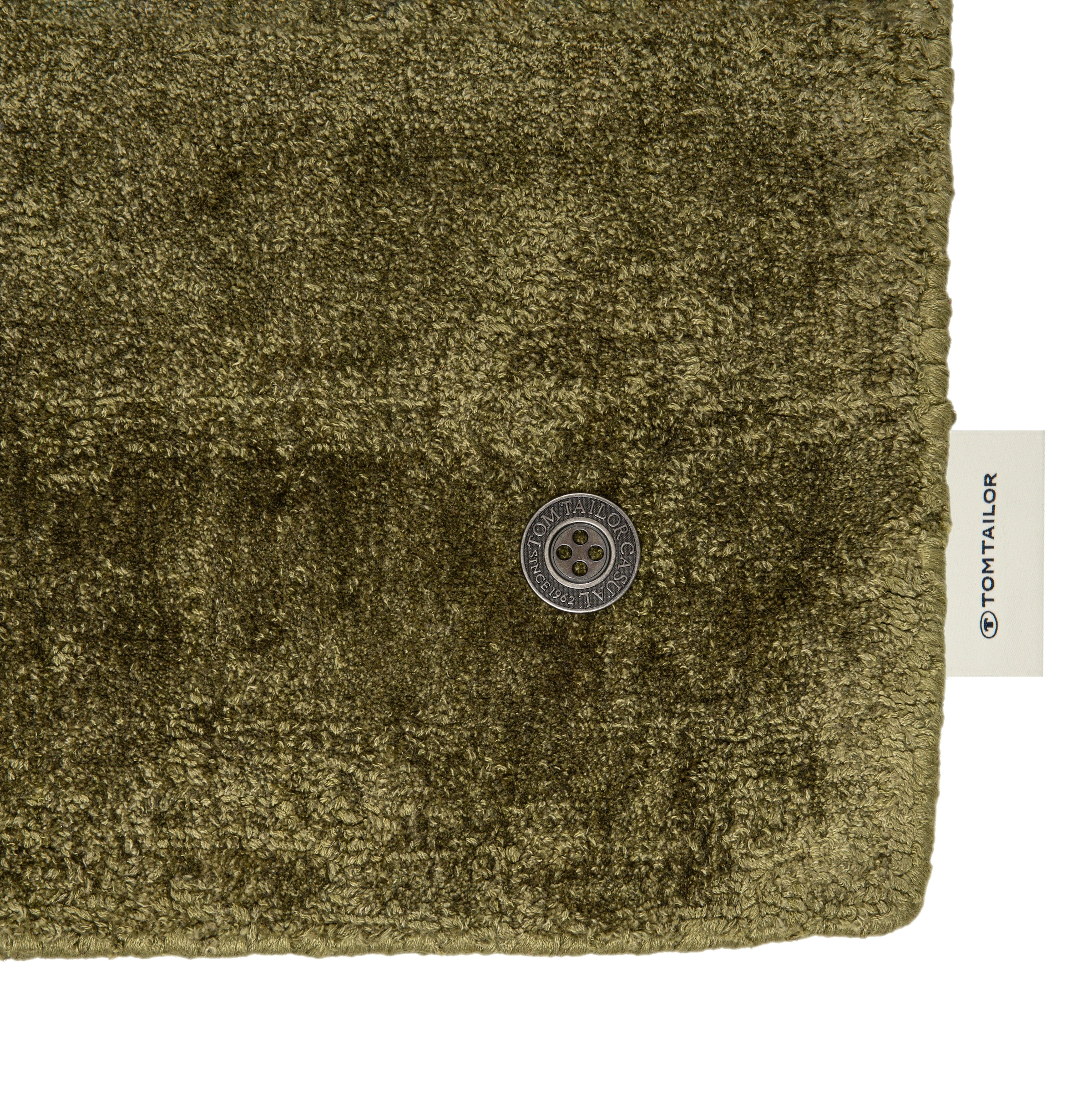 TOM TAILOR HOME Teppich »Shine uni«, rechteckig, 8 mm Höhe, Handweb Teppich, 100% Viskose, handgewebt, mit elegantem Schimmer