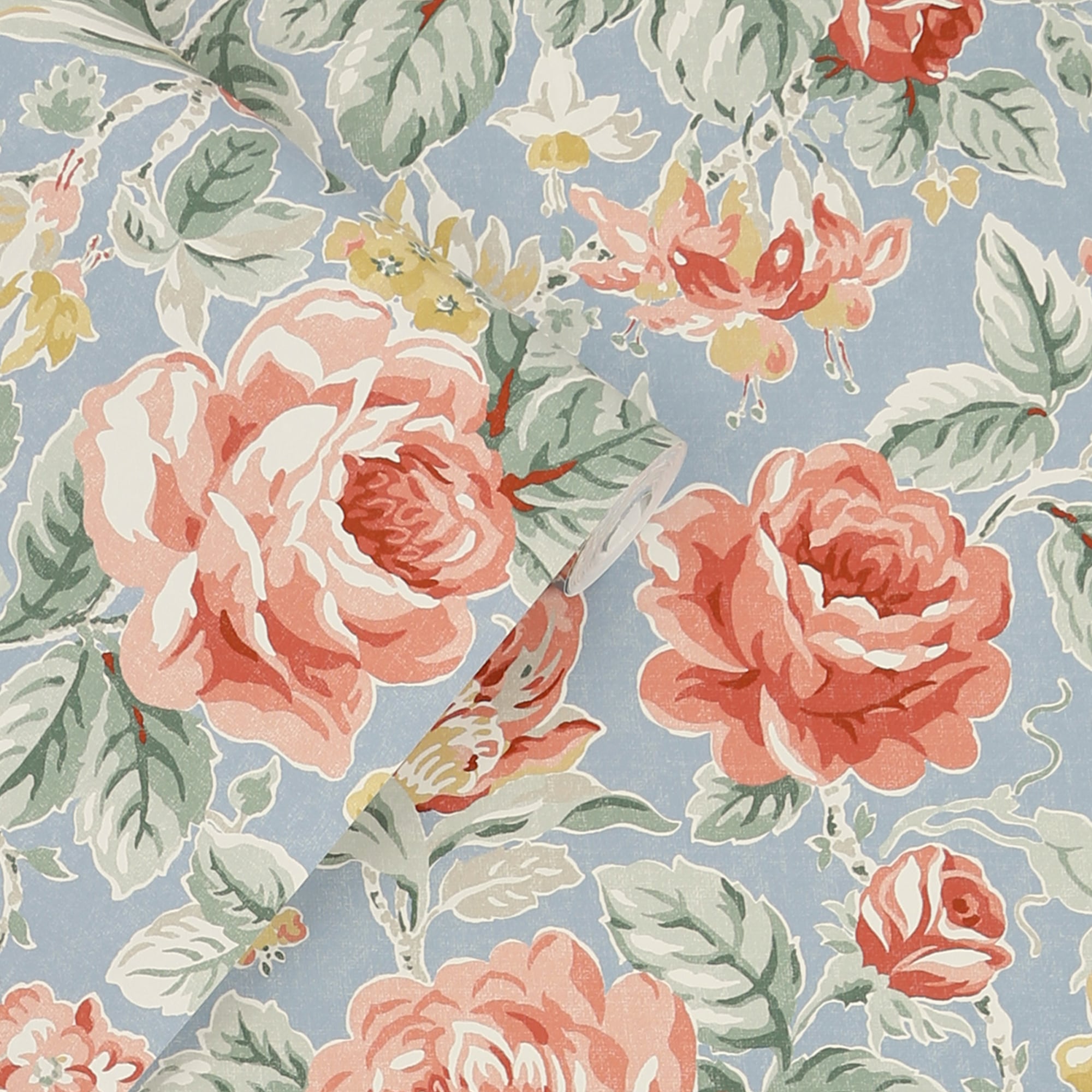 LAURA ASHLEY Vliestapete »Wild Roses«, geblümt, 10mx52cm (ca. 5m2)