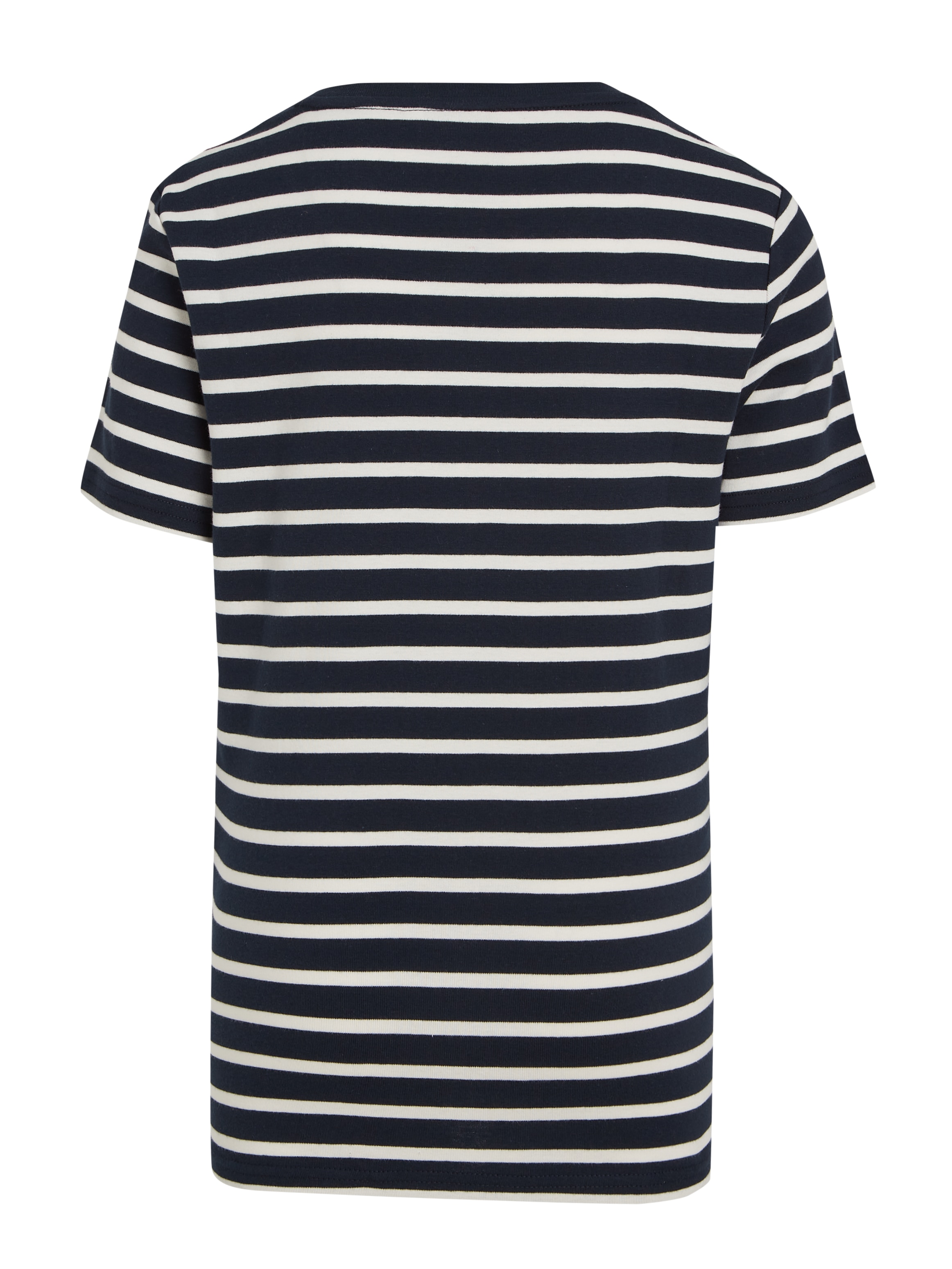 Tommy Hilfiger T-Shirt »SLIM CODY RIB C-NK SS«, mit dezenter Tommy Hilfiger Logostickerei