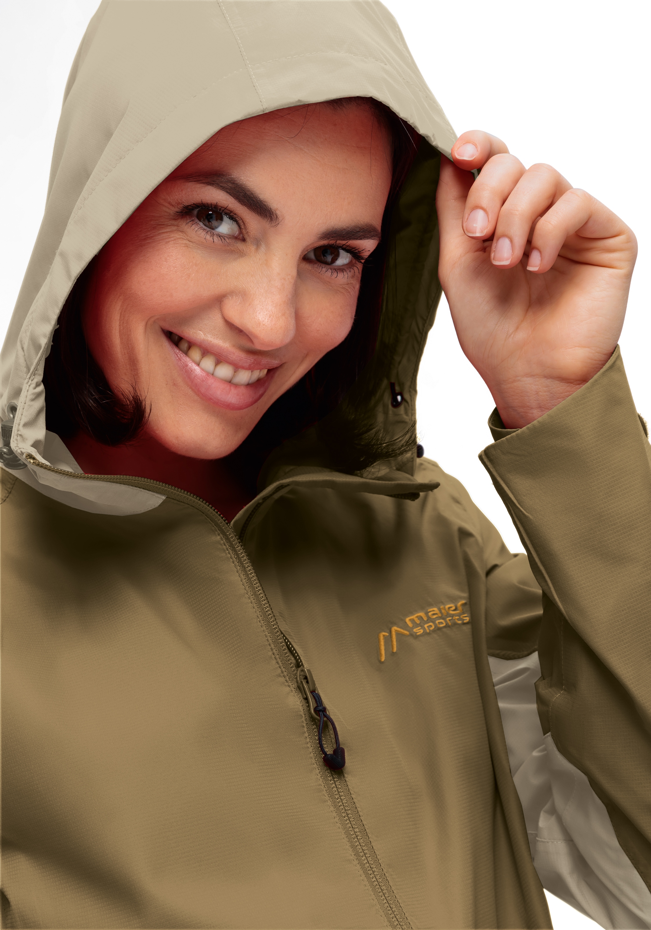 Maier Sports Outdoorjacke »Brocken W«, Damen Jacke wasserdicht, Funktionsjacke 2 Taschen außen + Innentasche