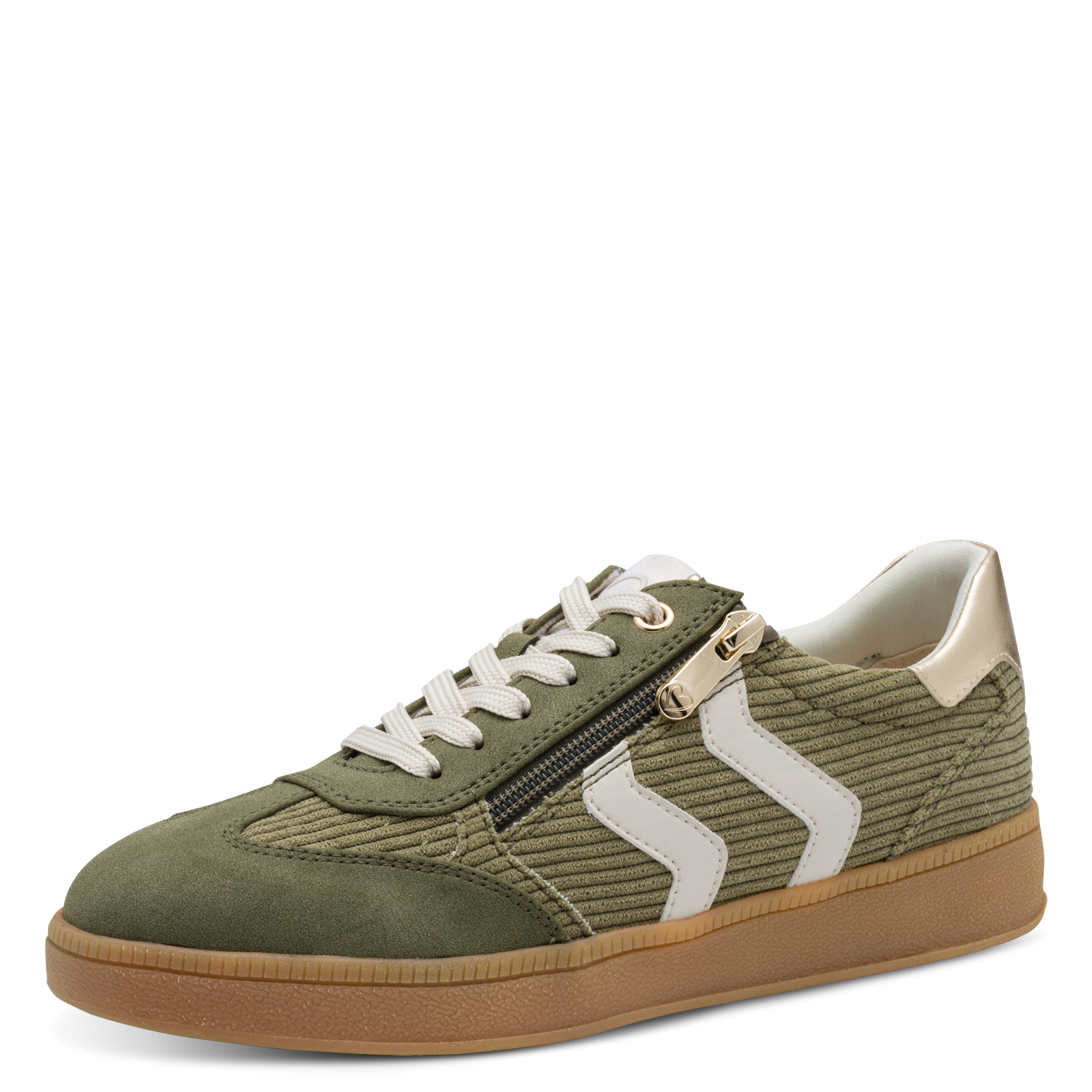 MARCO TOZZI Plateausneaker, Freizeitschuh, Halbschuh, Schnürschuh mit Kontr günstig online kaufen