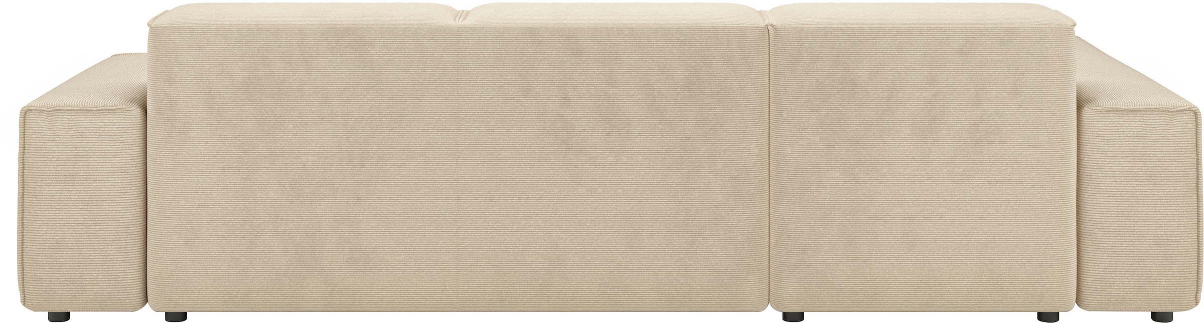 andas Ecksofa »Glimminge L-Form  auch in Breitcord, Feincord + Easy care-Bezug,« Breite 264,  Zierkissen