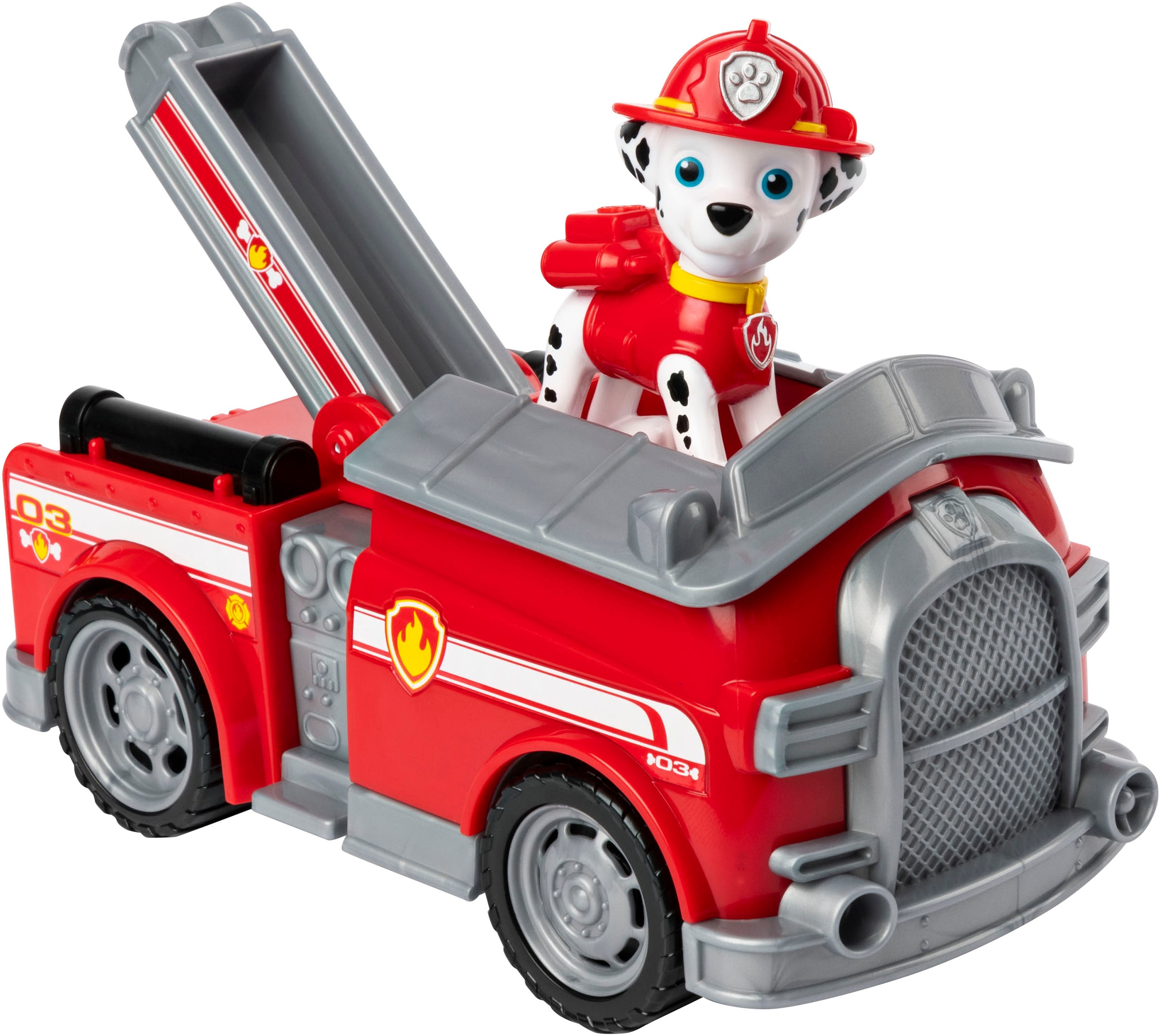 Spin Master Spielzeug-Auto »Paw Patrol - Sust. Basic Vehicle Marshall«, zum Teil aus recycelten Material