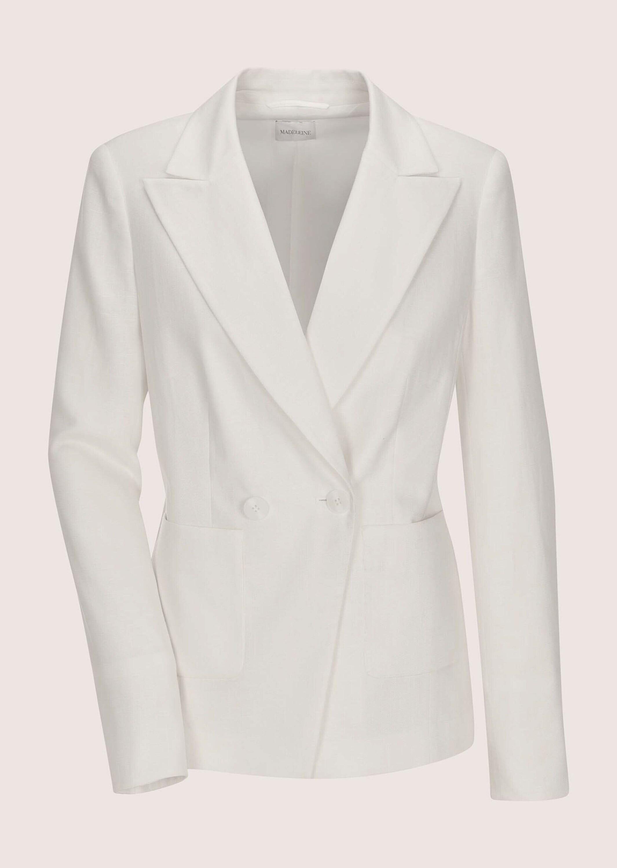 MADELEINE Jackenblazer "Blazer Eleganter Zweireiher mit Reverskragen" Ärmel günstig online kaufen