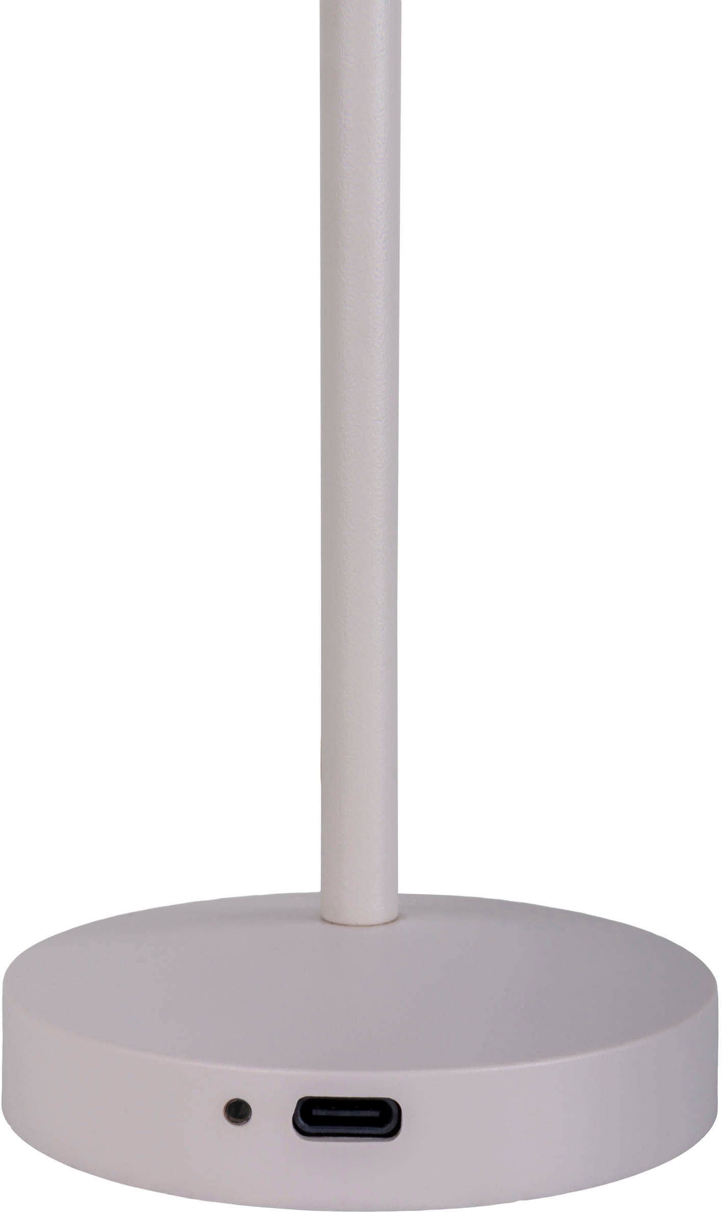näve LED Tischleuchte »Gomba 18,5 cm«, 2er-Set, Leuchtmittel LED-Modul | LED fest integriert, über USB-Kabel aufladbar, Memoryfunktion, stufenlos dimmbar