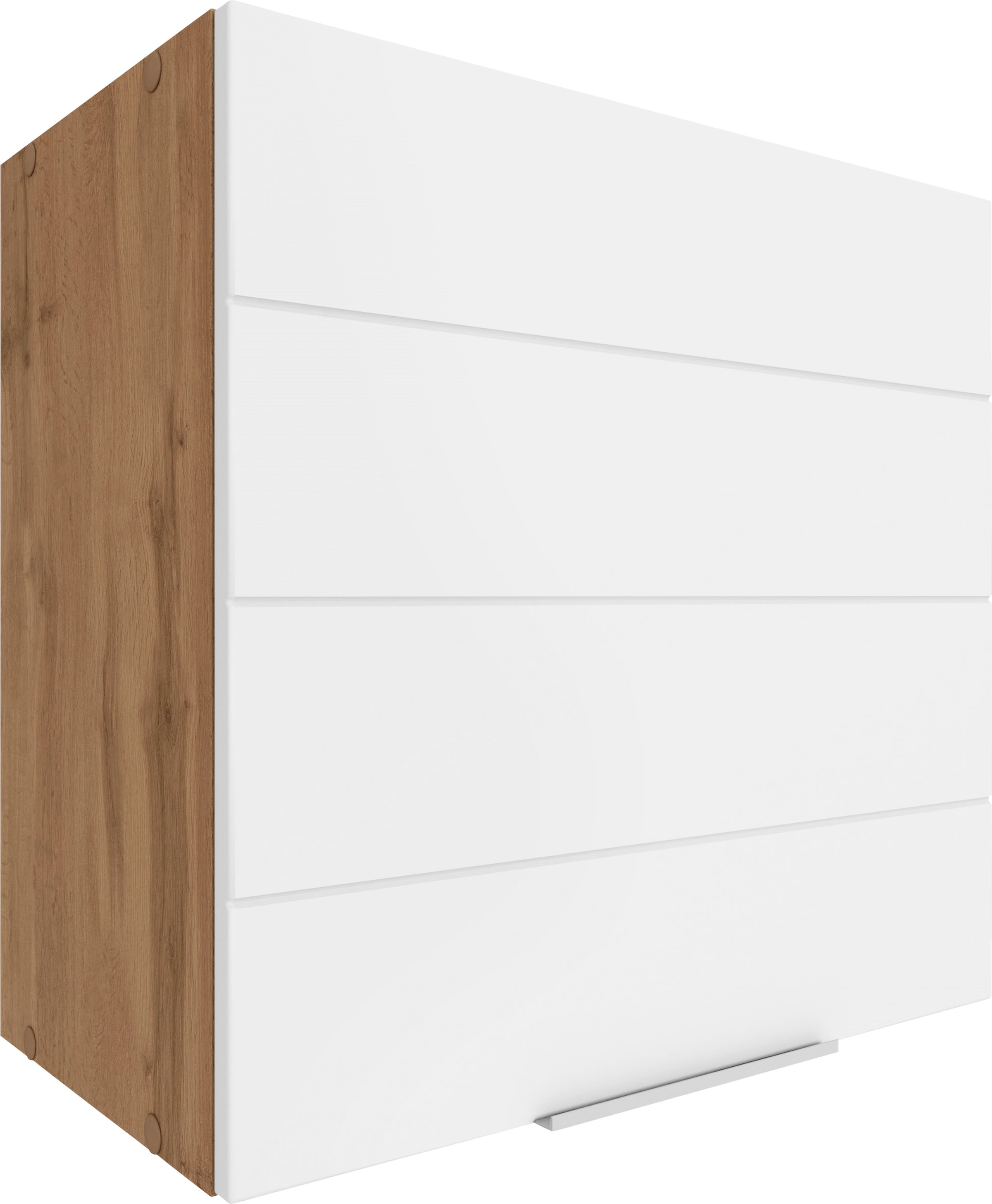 KOCHSTATION Hängeschrank »KS-Luhe«, 60 cm breit, hochwertige MDF-Fronten mit waagerechter Lisene