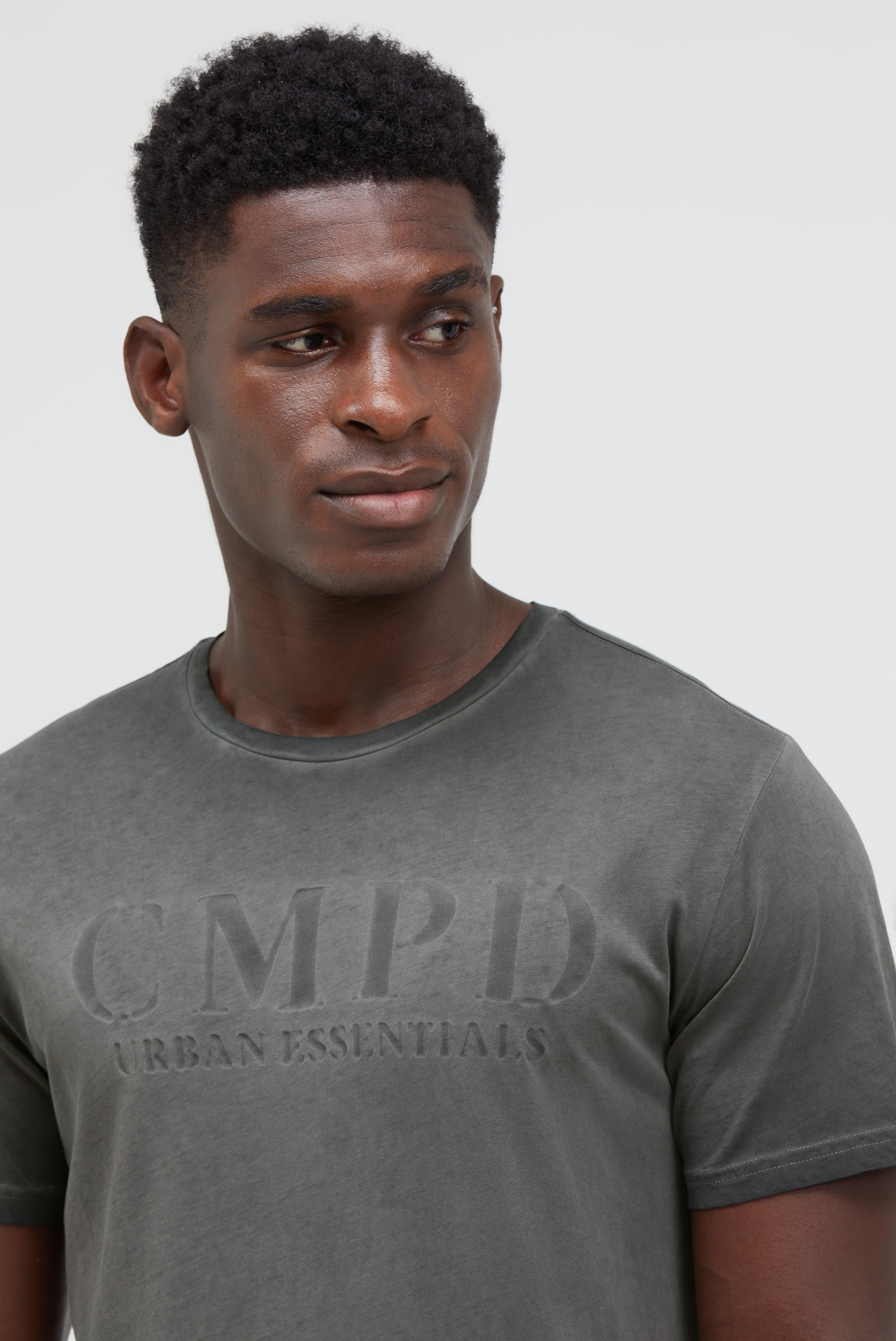 CMPD Rundhalsshirt aus Baumwolle