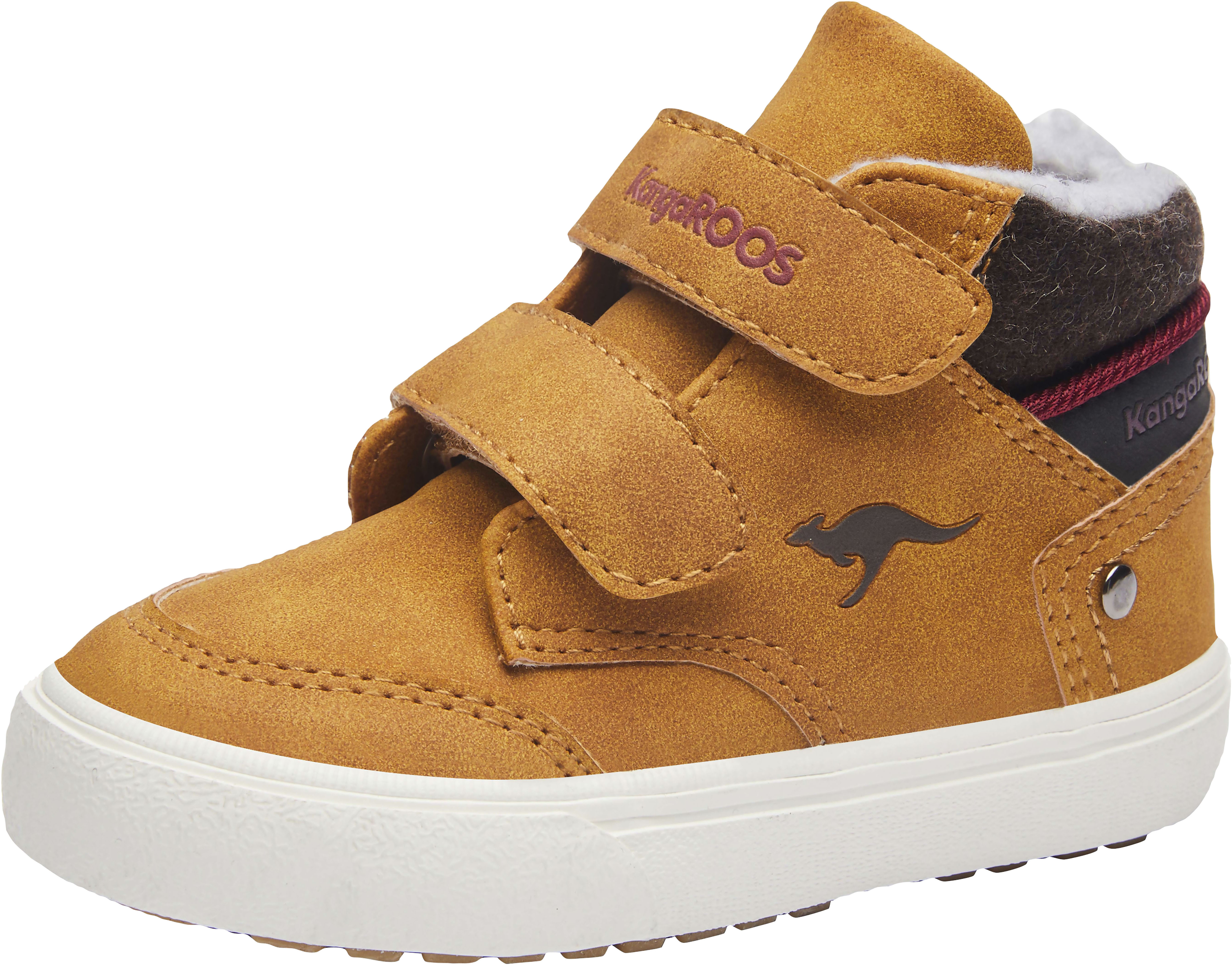 Baskets KangaROOS KAVU X Pour Enfants - Fermeture éclair, Doublure Thermique, Semelle Chaude, Poche Secrète - Mixte