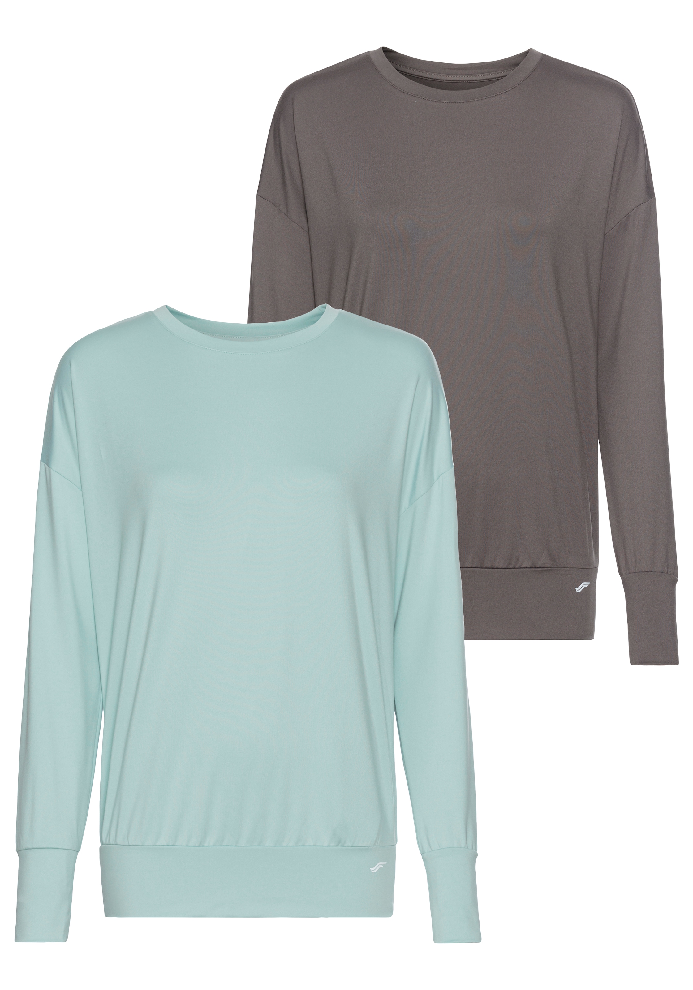 FAYN SPORTS Yogashirt, (Packung, 2er-Pack), Atmungsaktiv & schnelltrocknend günstig online kaufen