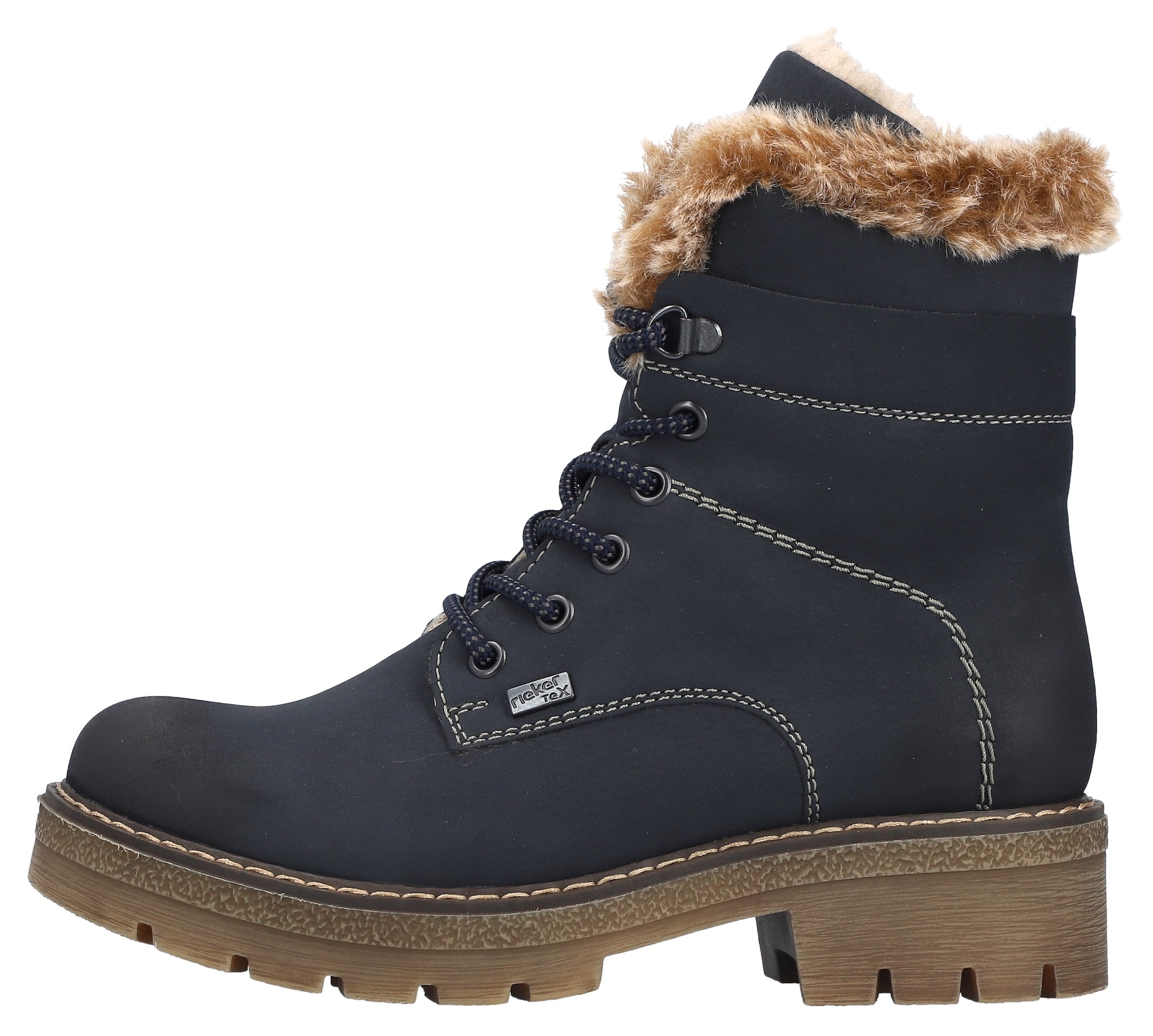 Rieker Winterstiefelette  Schnürboots, Winterboots mit wasserabweisender riekerTEX-Membran