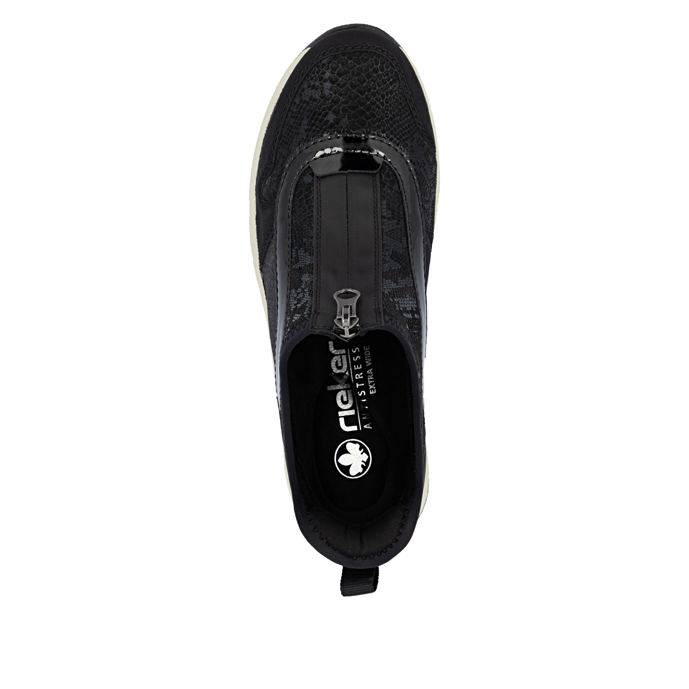 Rieker Sneaker »Ready2GO«, Plateauboots, Stiefelette, High-Top-Sneaker mit Vorderreißverschluss