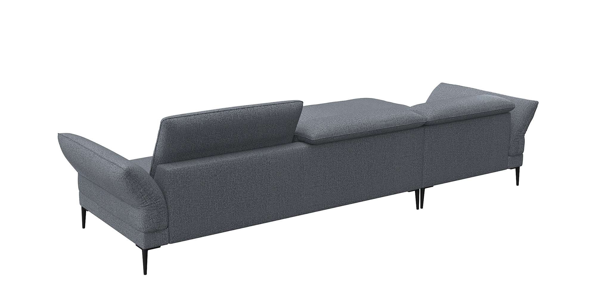 Thumbnail - FLEXLUX Ecksofa "Salino, Funktionssofa mit Recamiere, Relaxsofa, Ecksofa" Sofa mit Arm- und Kopfteil-Verstellungen, Kalt...
