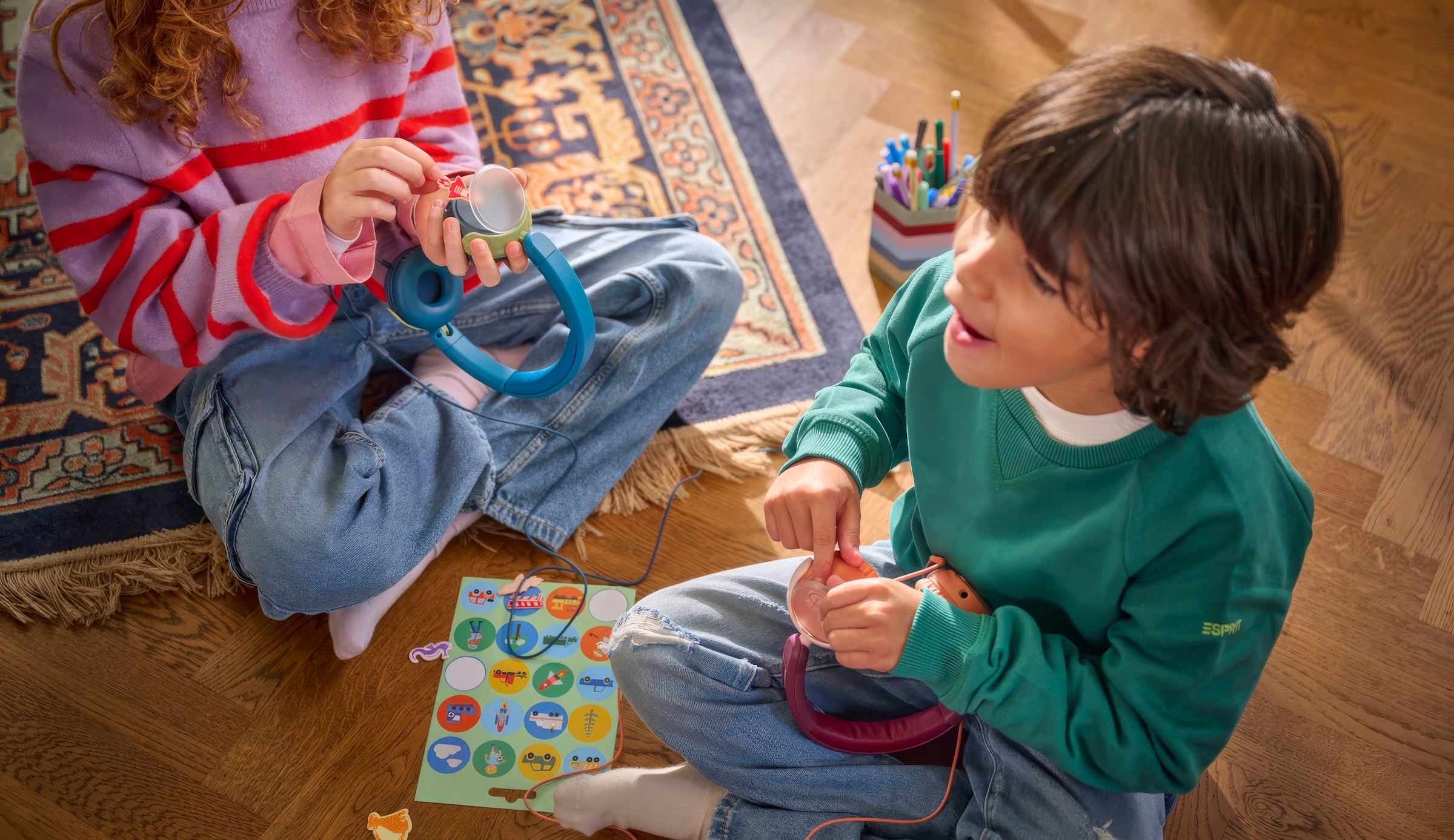 Philips Kinder-Kopfhörer »TAK2000«, Freisprechfunktion-Rauschunterdrückung