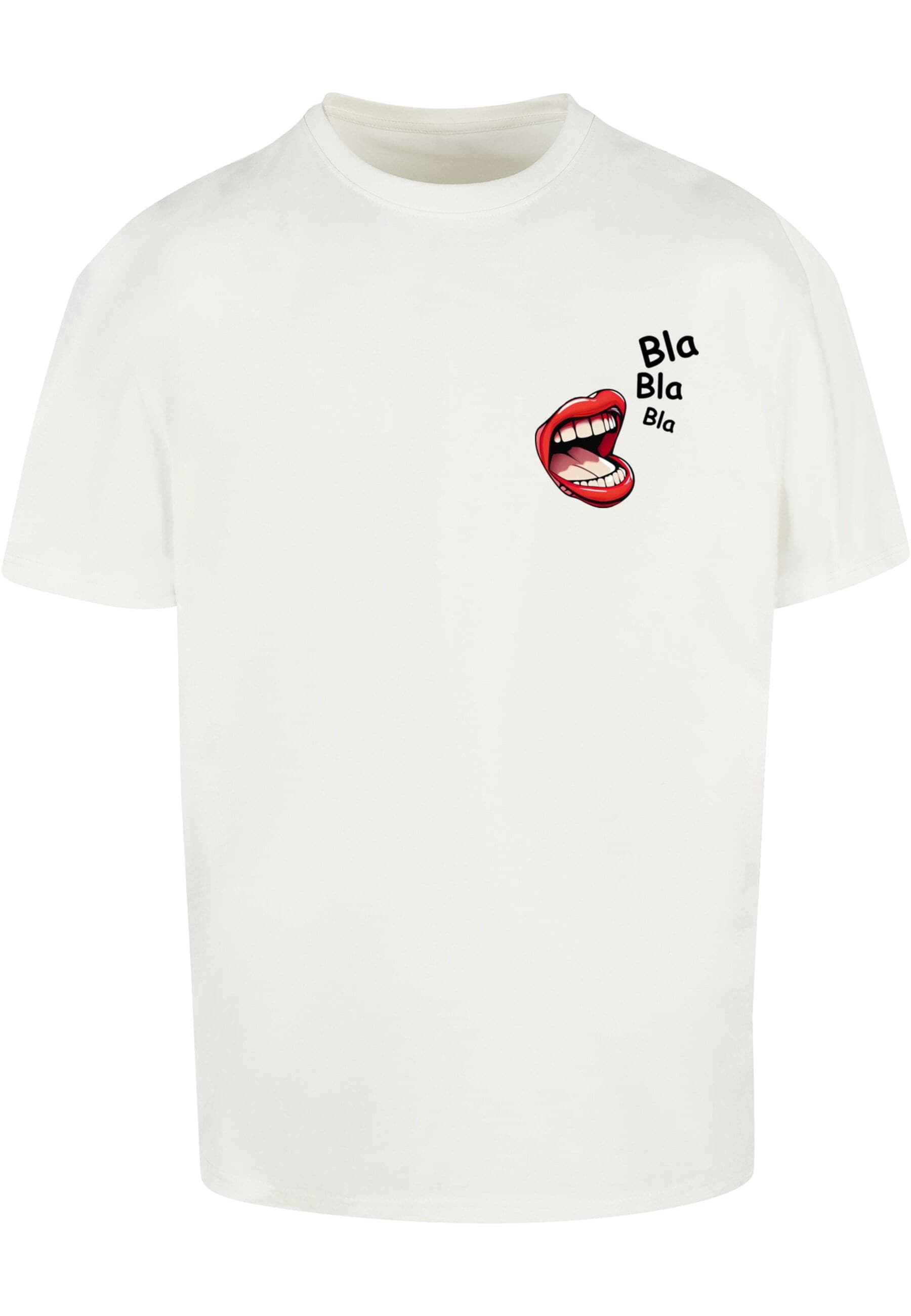 Merchcode T-Shirt "Merchcode Herren Bla Bla Bla Comic Heavy Oversized Tee" günstig online kaufen