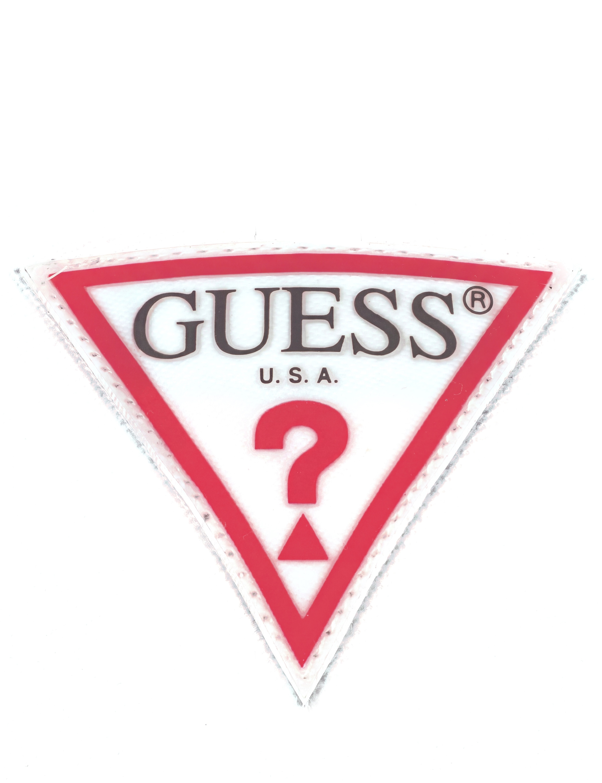 Guess Baseball Cap »TRIANGLE PATCH BASEBALL« mit Logo-Patch