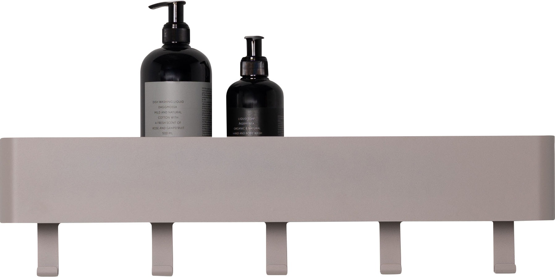 Spinder Design Garderobenhaken "Multi 5" 2-in-1 Wandregal + Garderobe günstig online kaufen