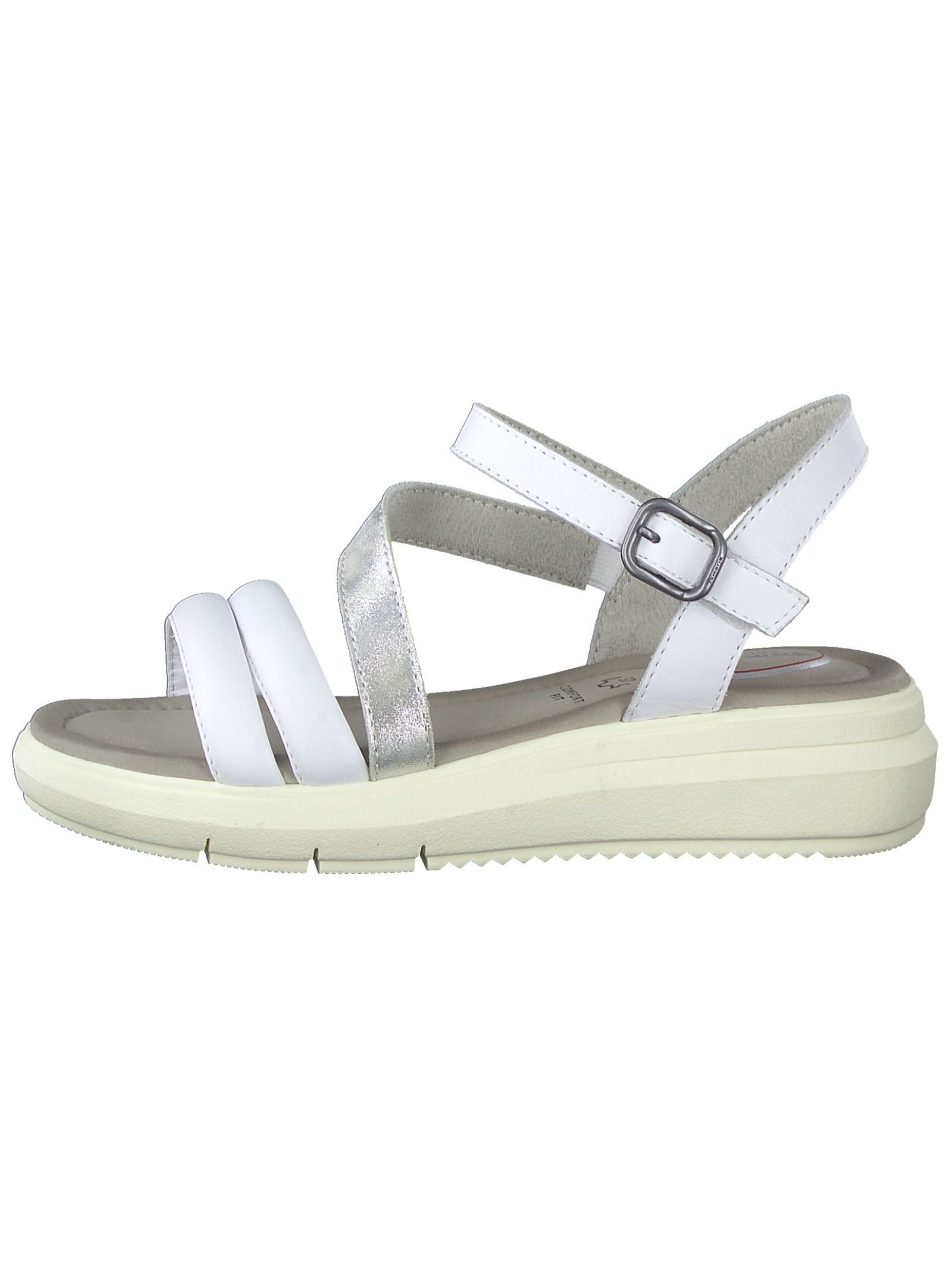 Tamaris Riemchensandale "Tamaris Sandalen Leder" günstig online kaufen
