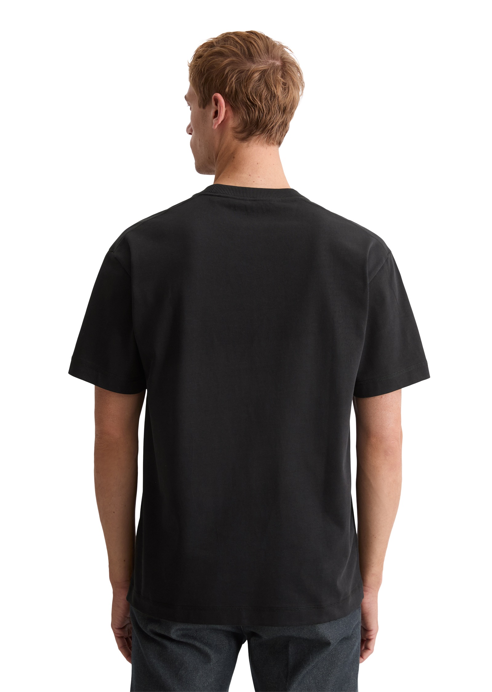 Marc OPolo T-Shirt relaxed aus schwerem Bio-Baumwoll-Jersey günstig online kaufen