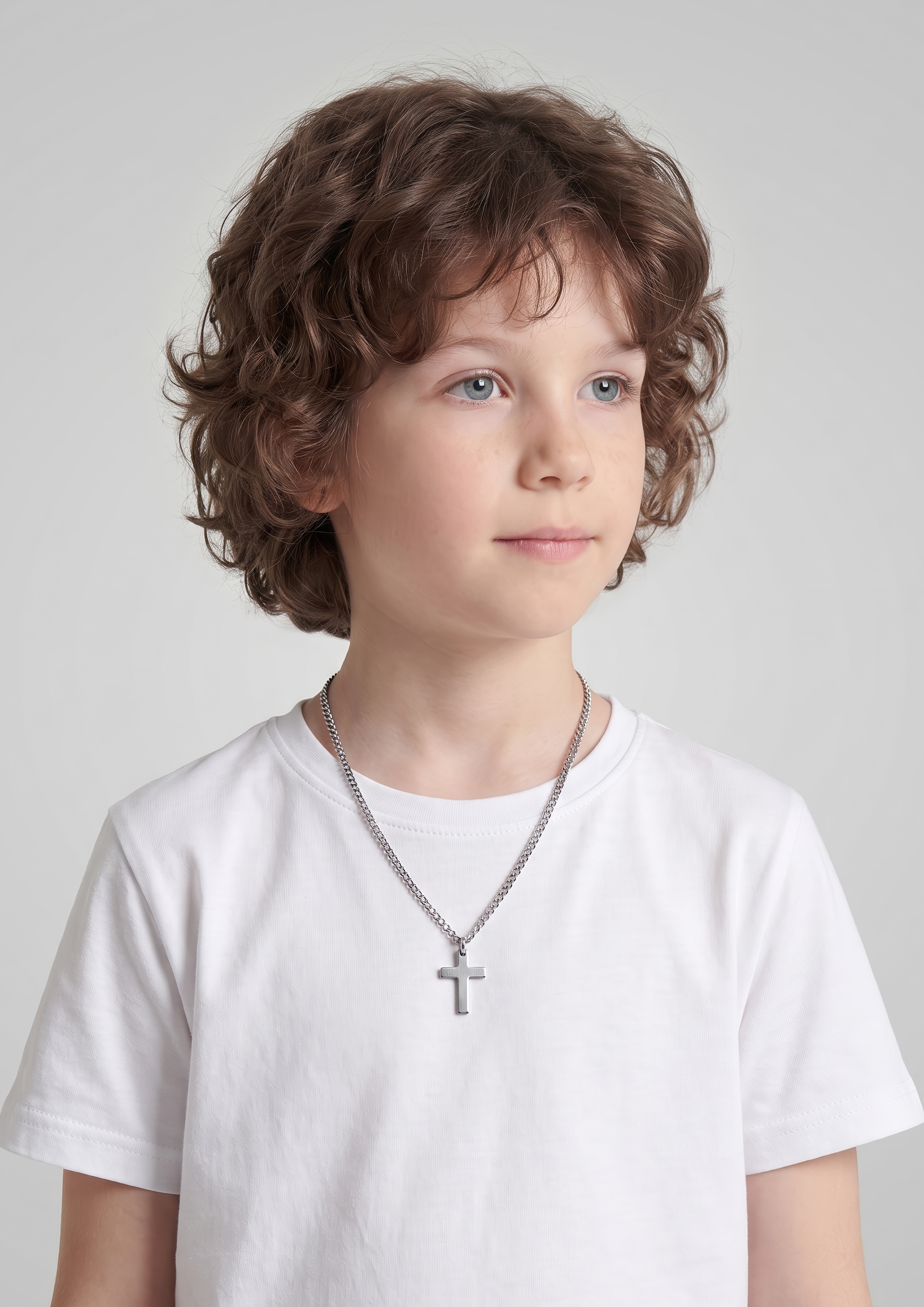 s.Oliver Kette mit Anhänger »Schmuck Geschenk Edelstahl Halskette The Cross, Kreuz«