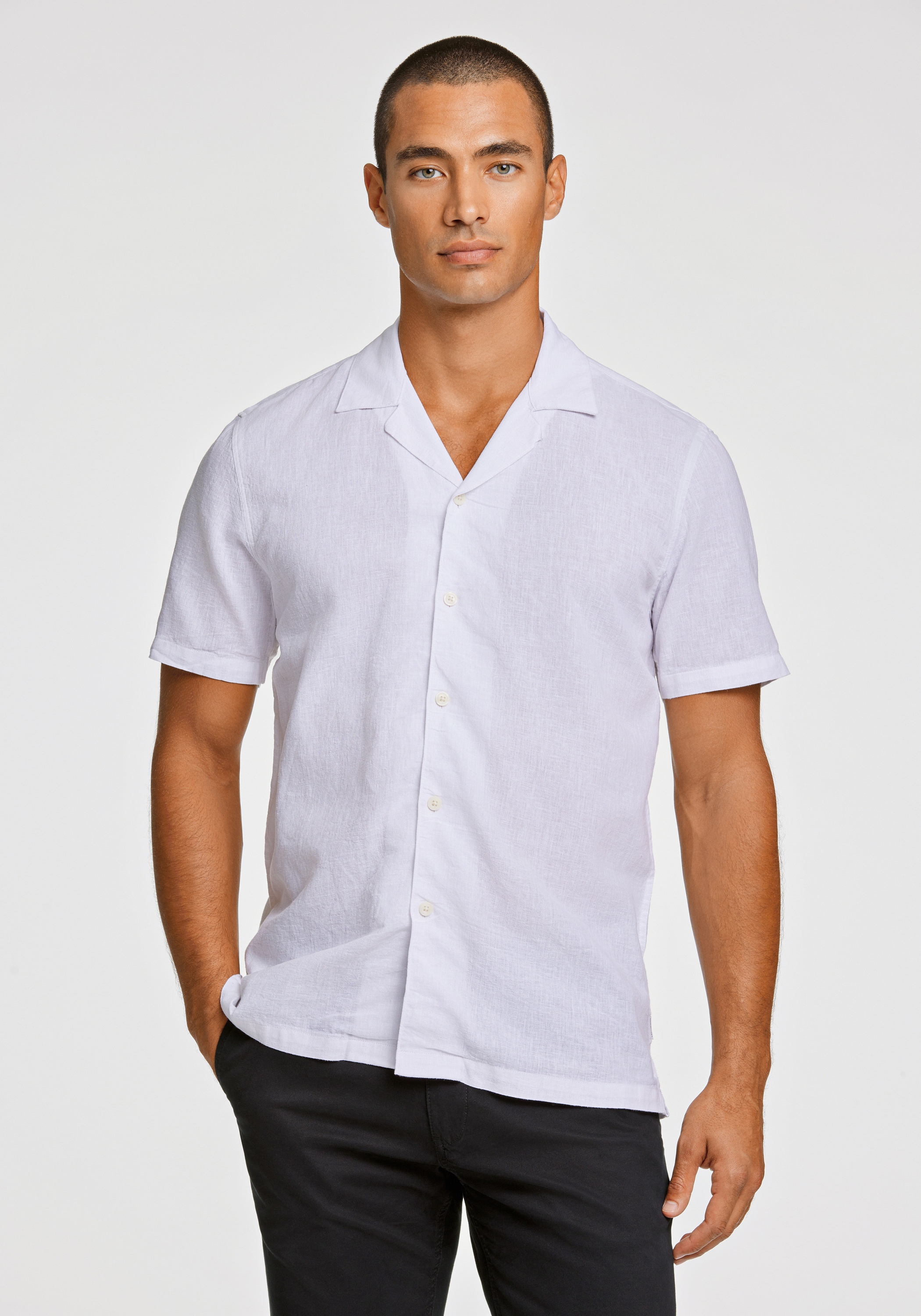 LINDBERGH Leinenhemd "Leinenhemd Relaxed Fit" günstig online kaufen