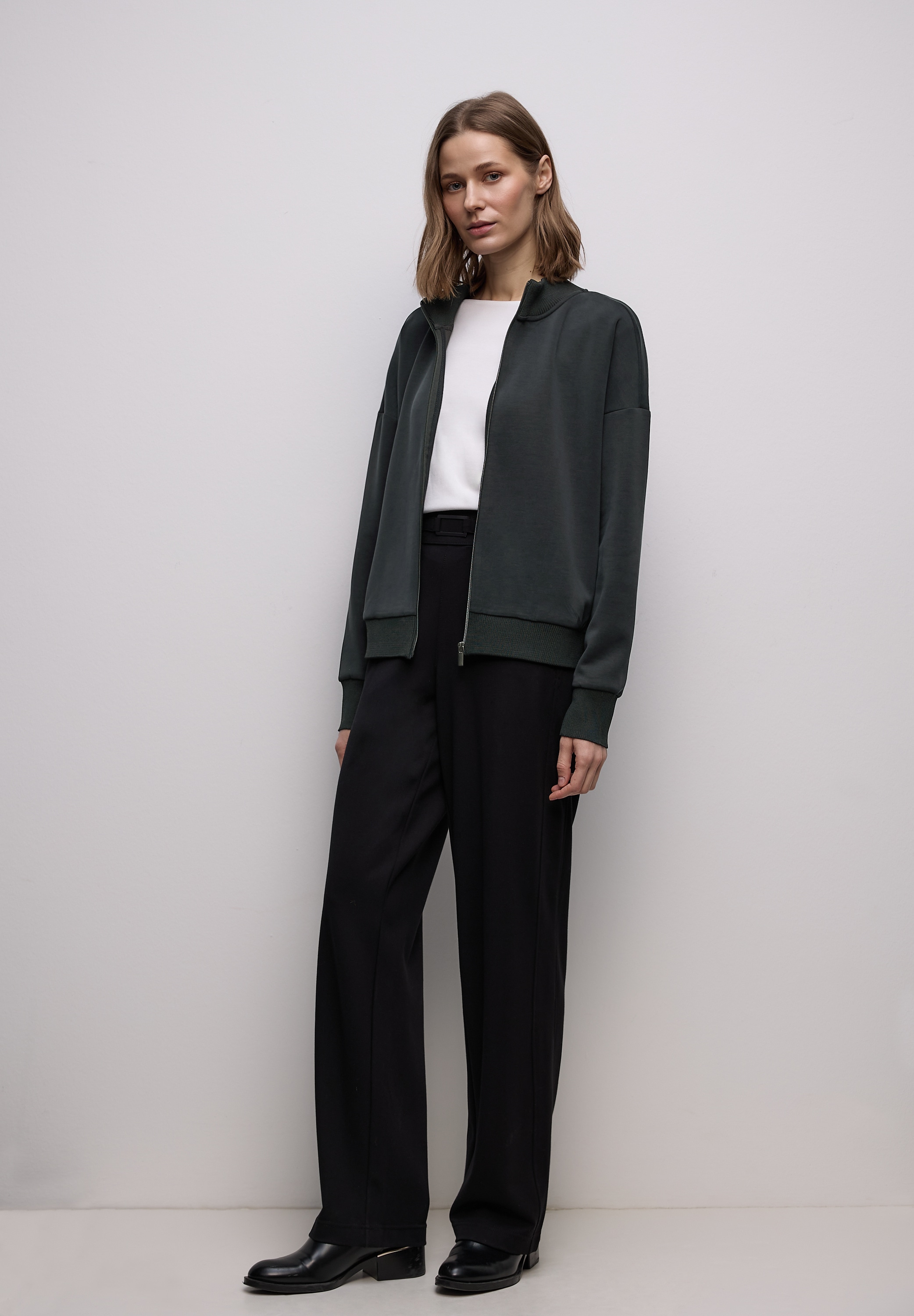 STREET ONE Cardigan im Silk Look