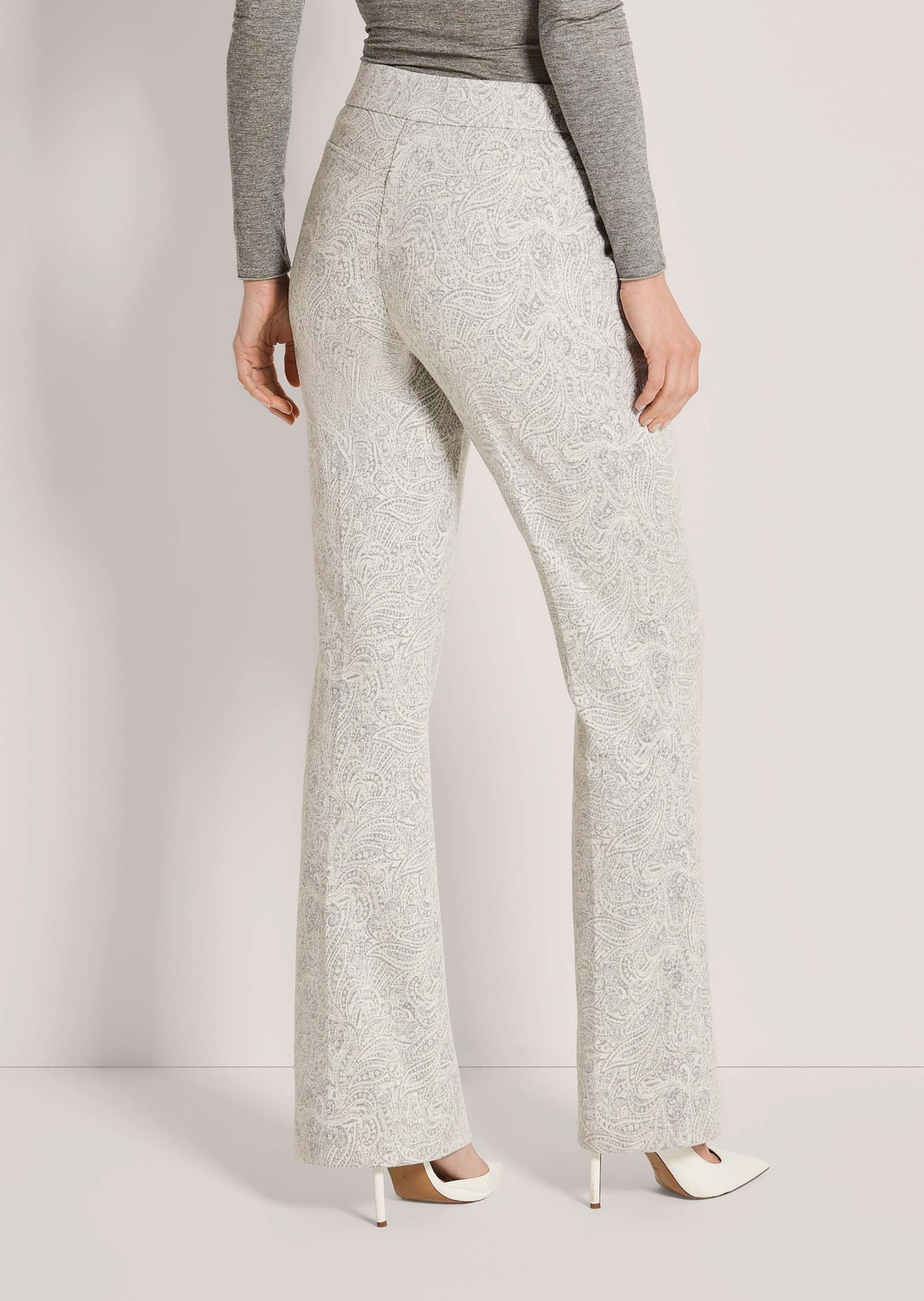 MADELEINE Jerseyhose »Hose Schmale Jerseyhose mit Paisley-Druck«