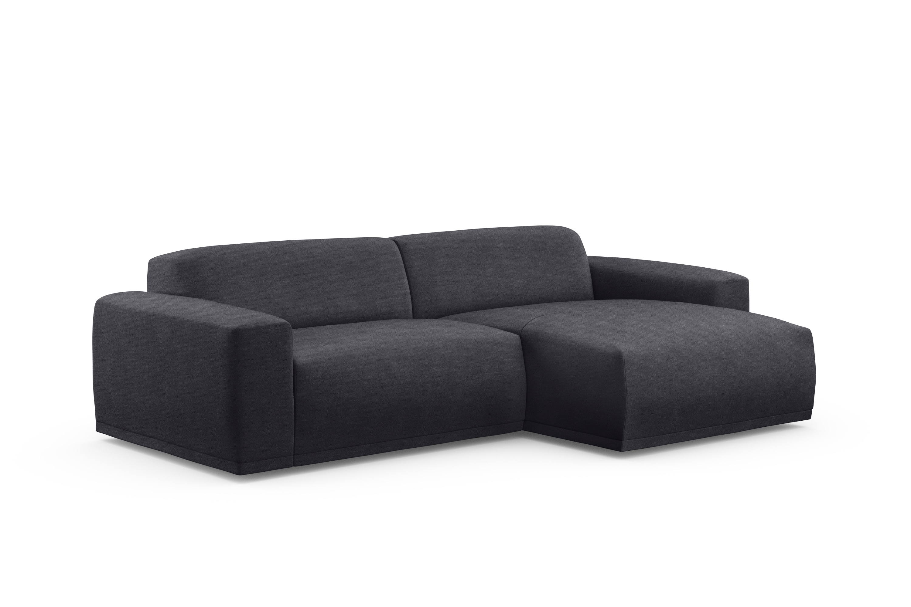Thumbnail - TRENDMANUFAKTUR Ecksofa "Braga, mit hochwertigem Kaltschaum, L-Form, in Cord erhältlich" modernes Sofa, Couch mit hohem ...