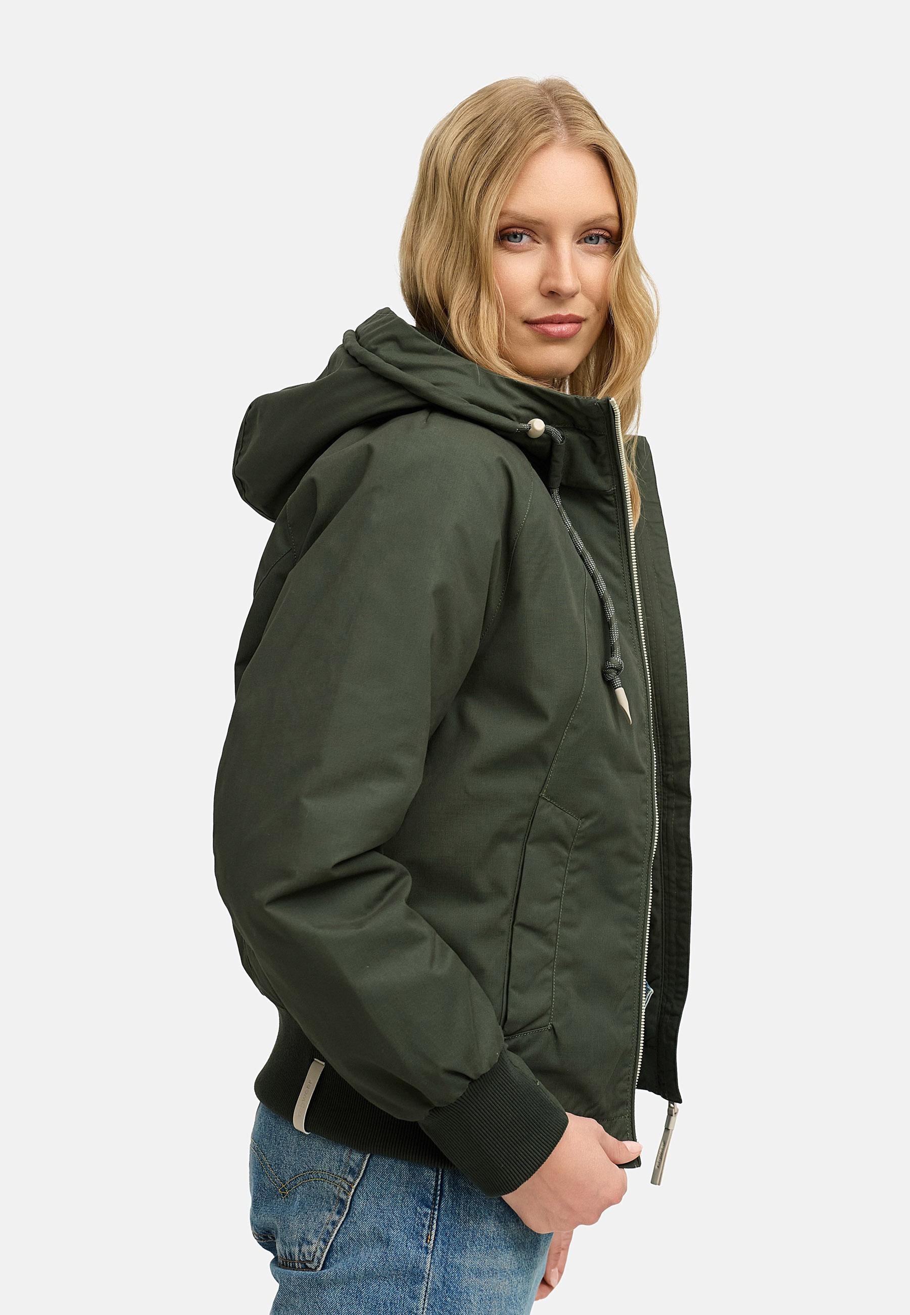 Ragwear Outdoorjacke »Lumie YOUMODO«, mit Kapuze, Gefütterte Übergangsjacke mit Kapuze