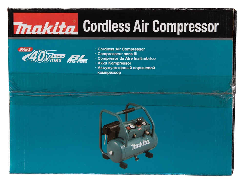Makita Kompressor »»AC001GZ««, (XGT, 40V max., Kessel, 7,6 l), ohne Akku, ohne Ladegerät