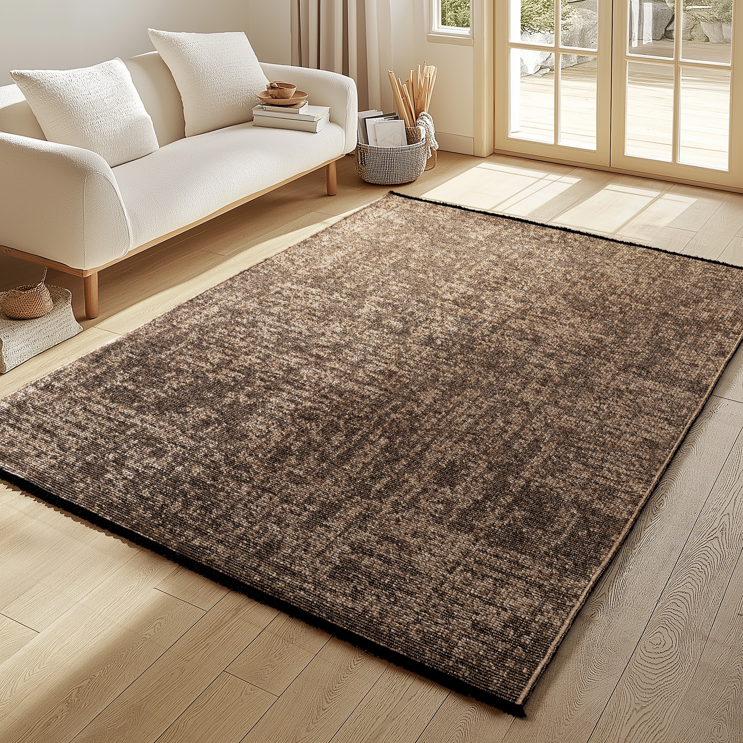 AYYILDIZ TEPPICHE Space 1900 Brown Rectangular Rug 120x170 cm