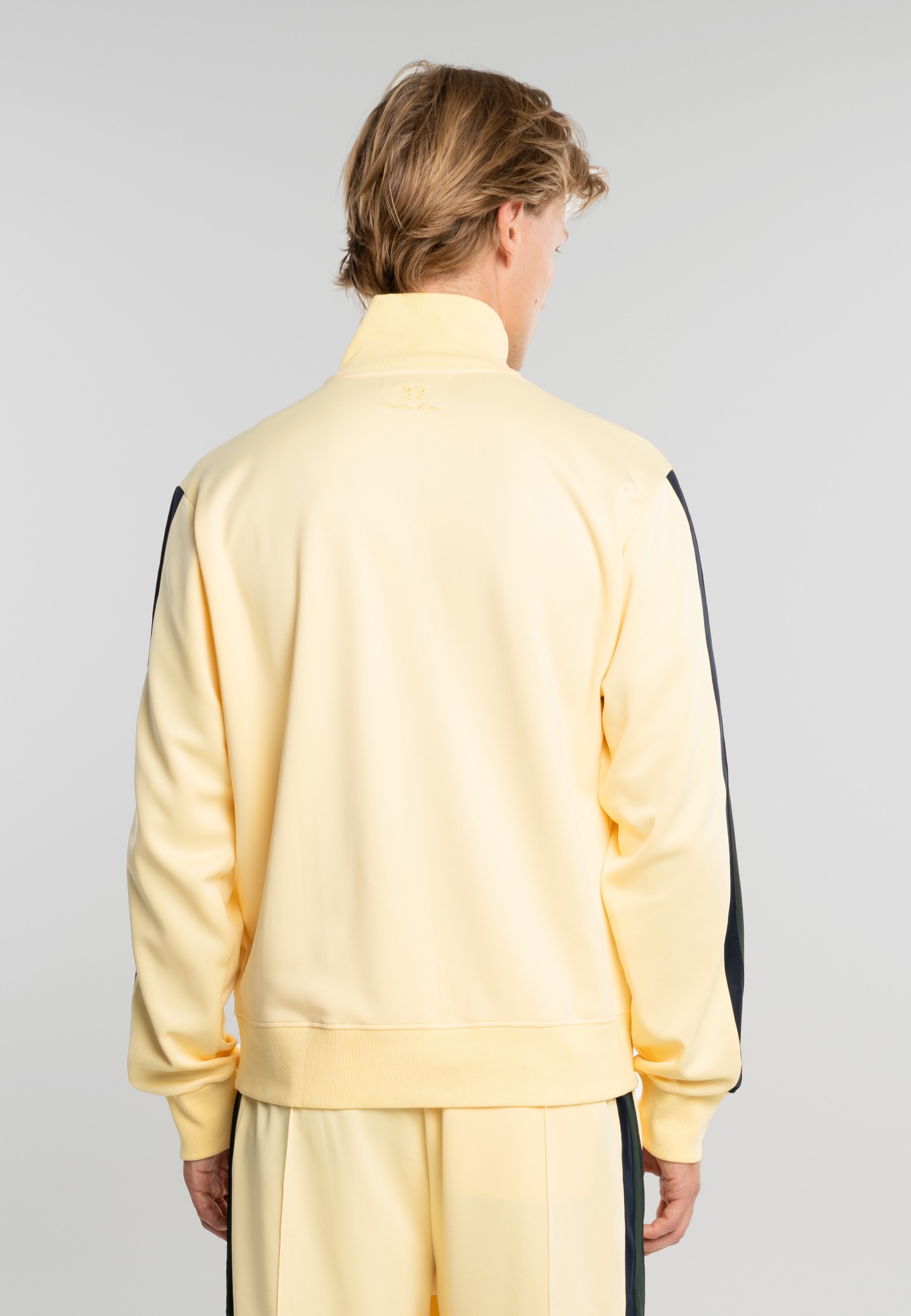 Another Cotton Lab Outdoorjacke »Another Cotton Lab Everyday Regular Track Jacket« 1 Stk. tlg. ohne Kapuze