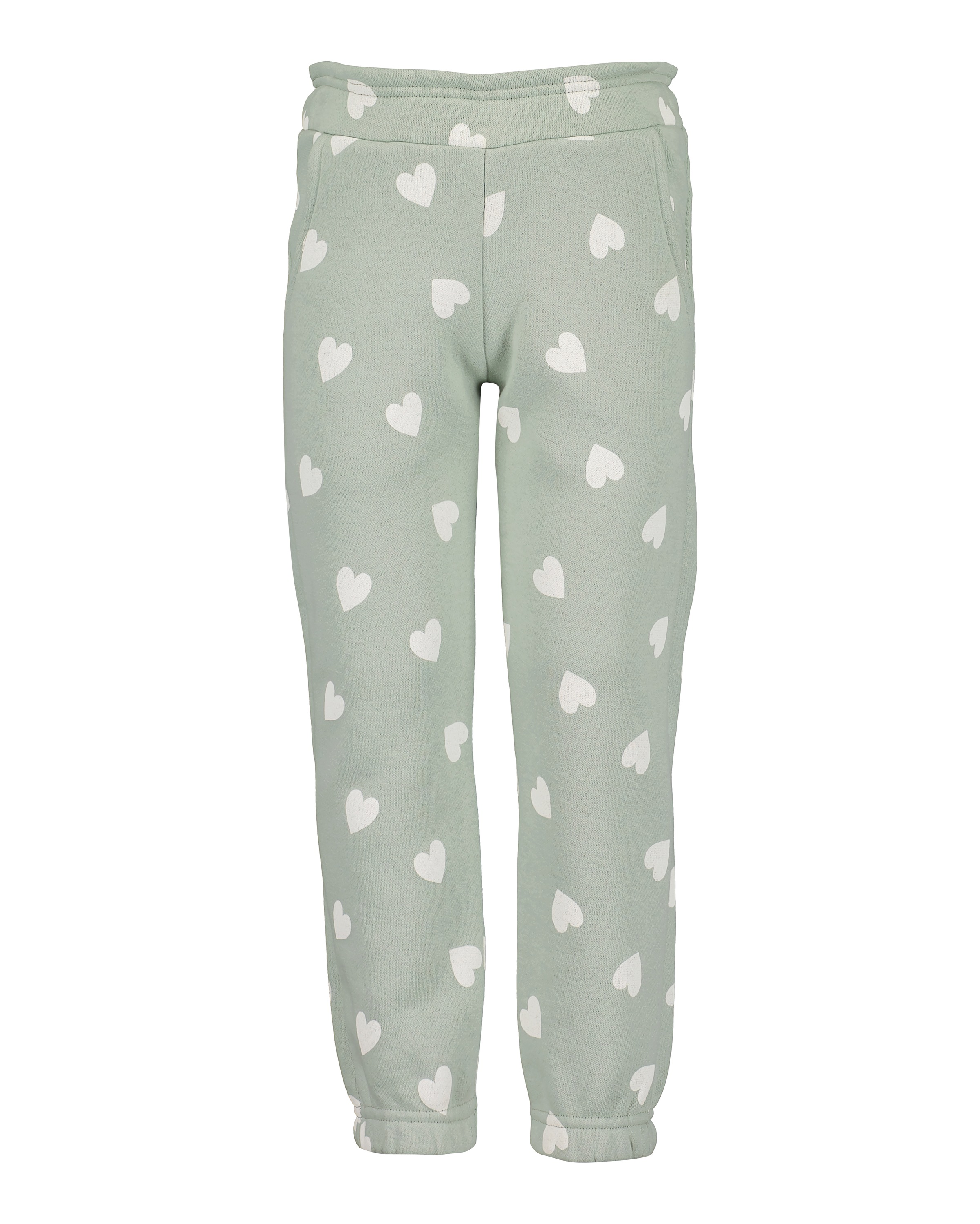 Blue Seven Mädchen Sweathose Mit Blumenprint - Baumwolle Jogginghose