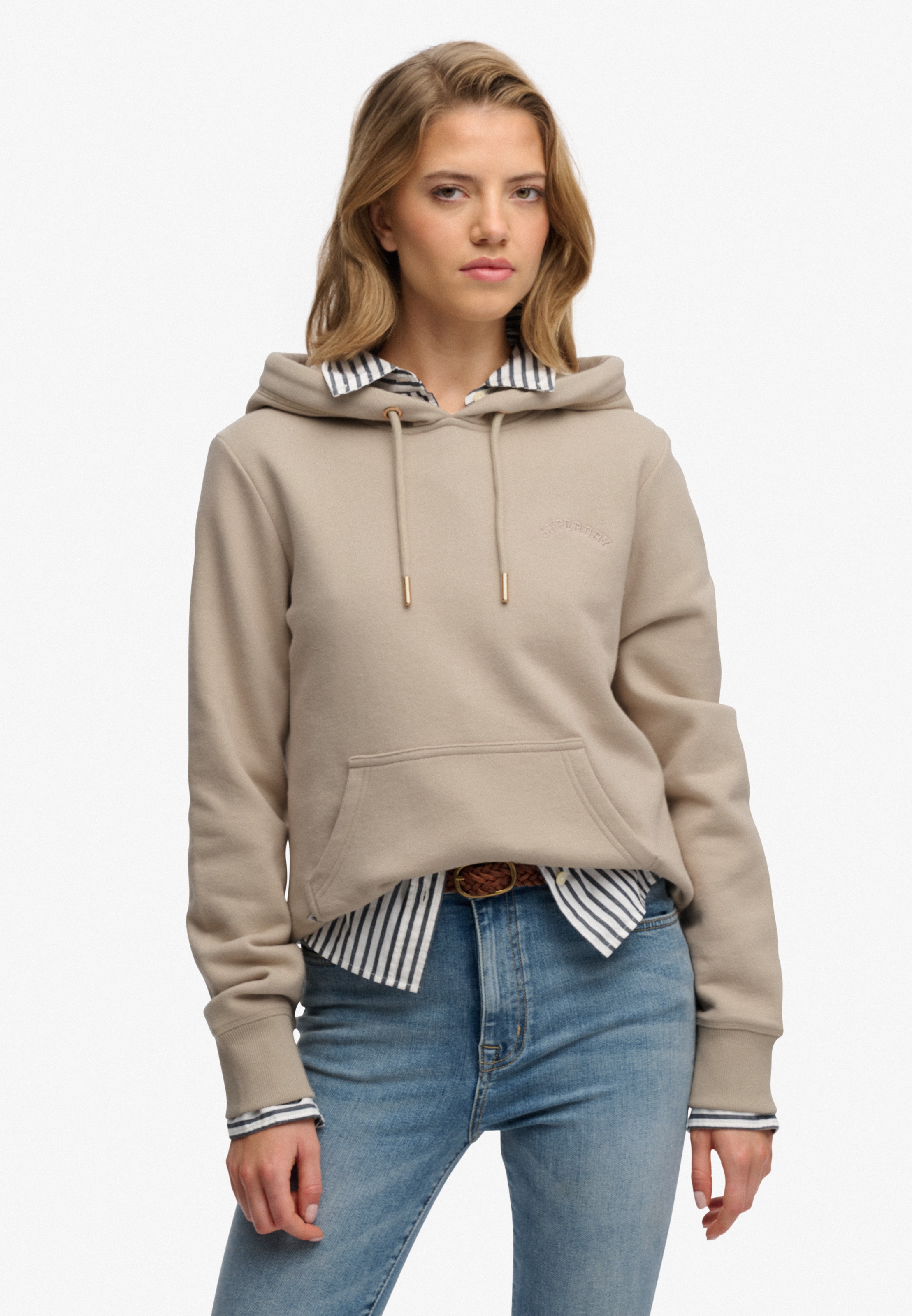 Superdry Kapuzensweatshirt "Essential Logo Emb Hood Hb" günstig online kaufen