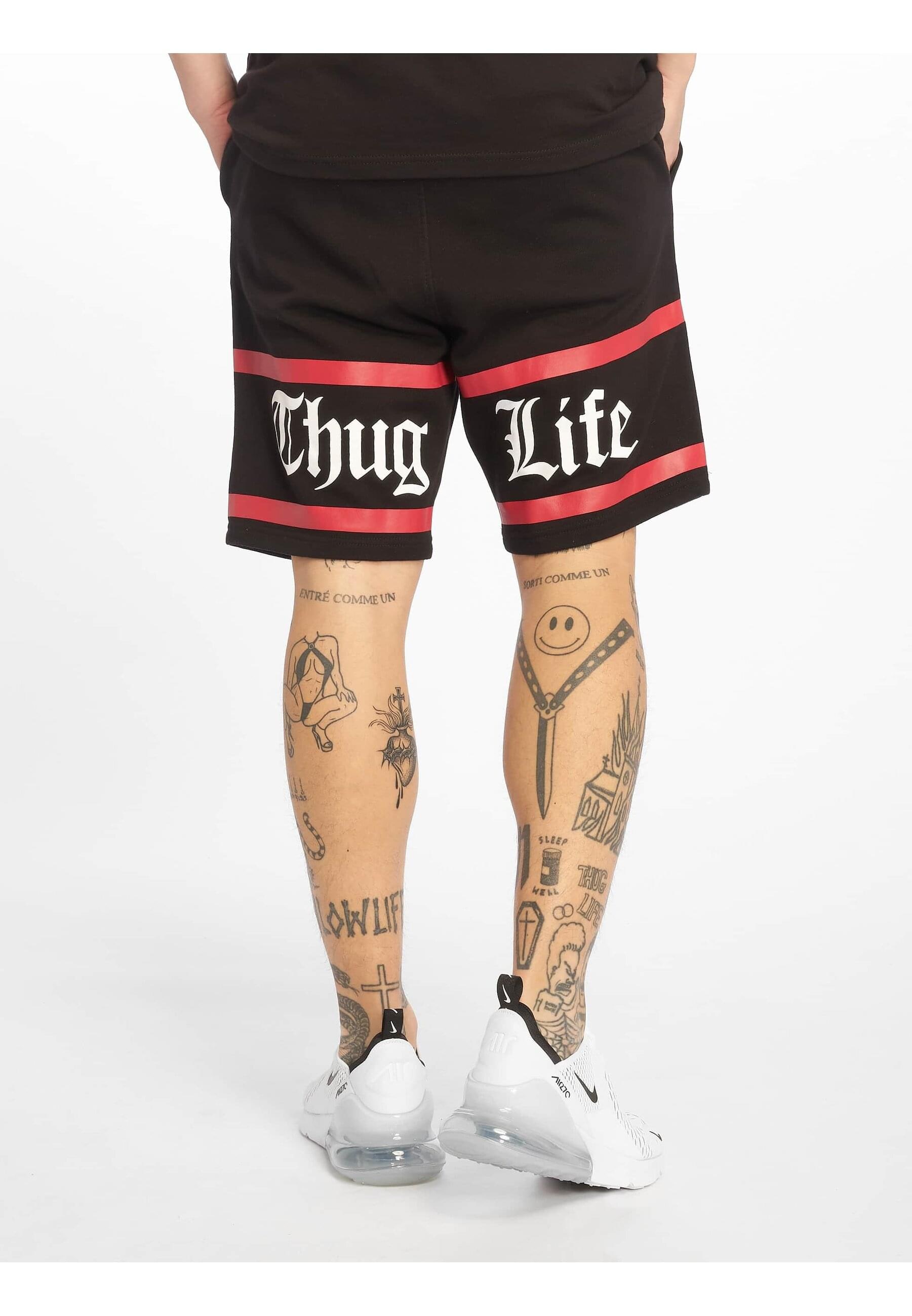 Thug Life Sweatshorts »Thug Life Herren Thug Life Brick Sweat Short«, (1 tlg.)