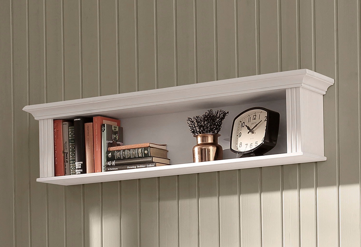 OTTO home Wandregal "Teresa, Regal, Wandboard" Maße (B/T/H): 120/23/26 cm, Breite 120 cm, aus massiver Kiefer, FSC-zertifiziert
