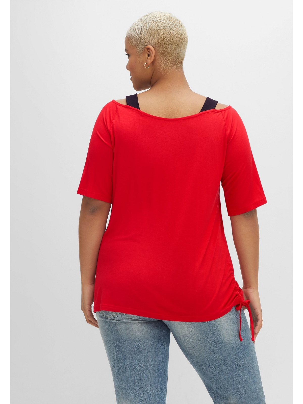 sheego by Joe Browns T-Shirt BAUR bestellen »Große | für Frontdruck mit Größen«, und Trägern