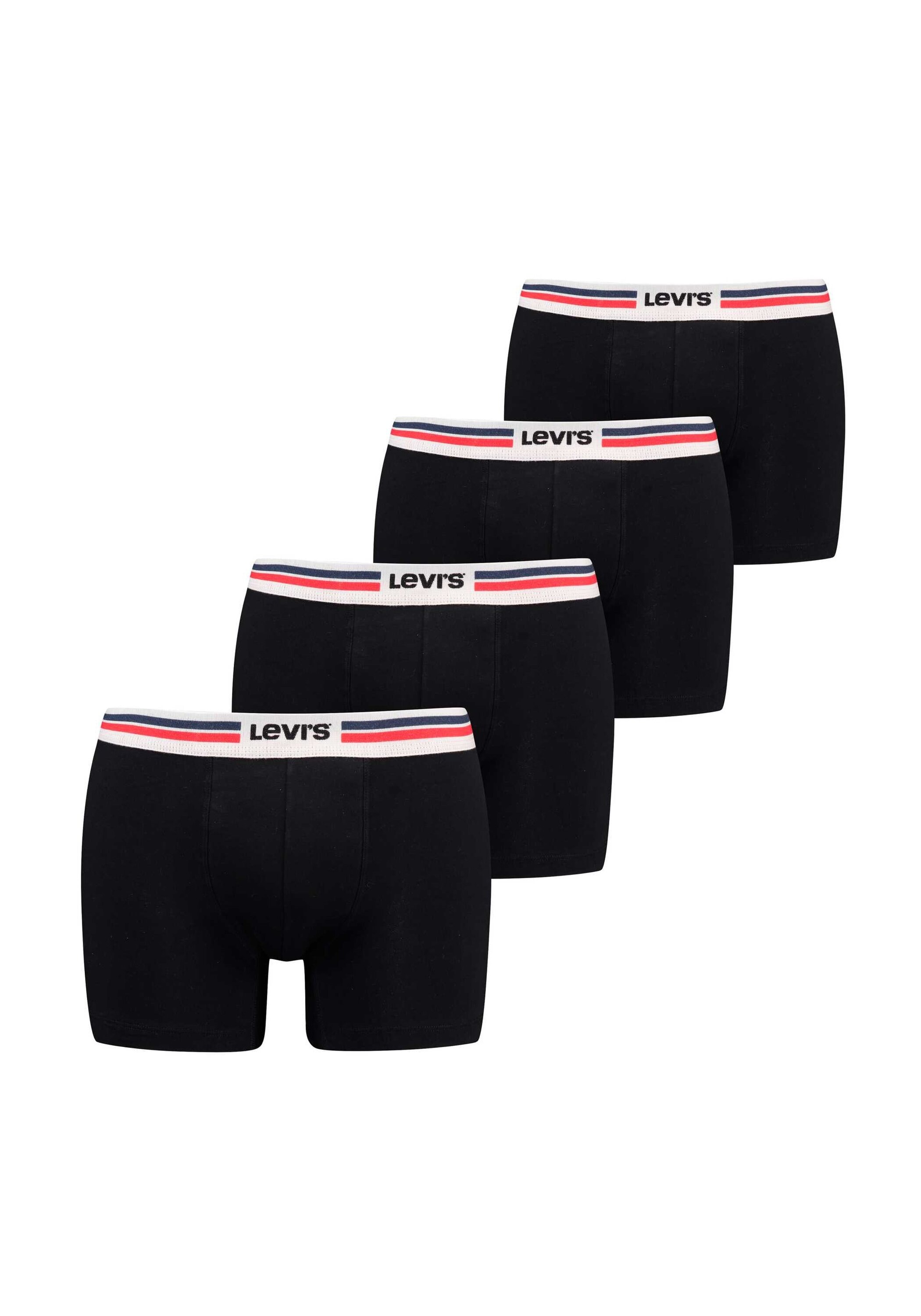 Levis Boxershorts "Boxershort MEN PLACED SPRTSWR LOGO BOXER BRIEF ORG 4P E günstig online kaufen