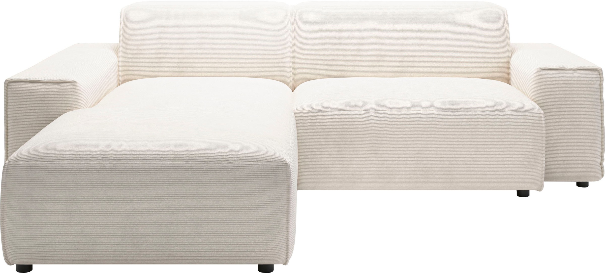 andas Ecksofa »Glimminge L-Form auch in Breitcord, Feincord + Easy care-Bezug,«, Breite 234, Zierkissen