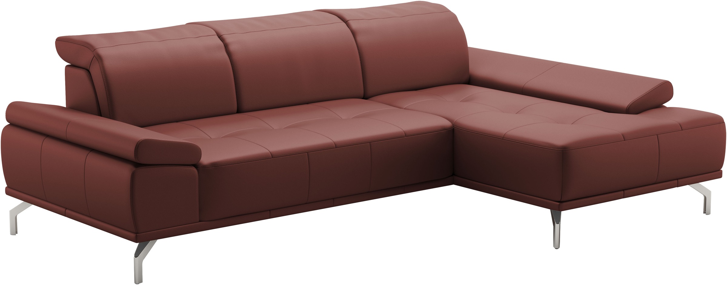 Places of Style Ecksofa »Caluna«, Inkl.Sitztiefenverstellung