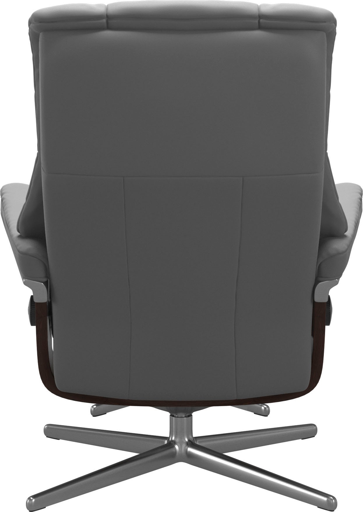 Stressless® Fußhocker »Mayfair«, mit Cross Base, Größe S, M & L, Holzakzent Braun