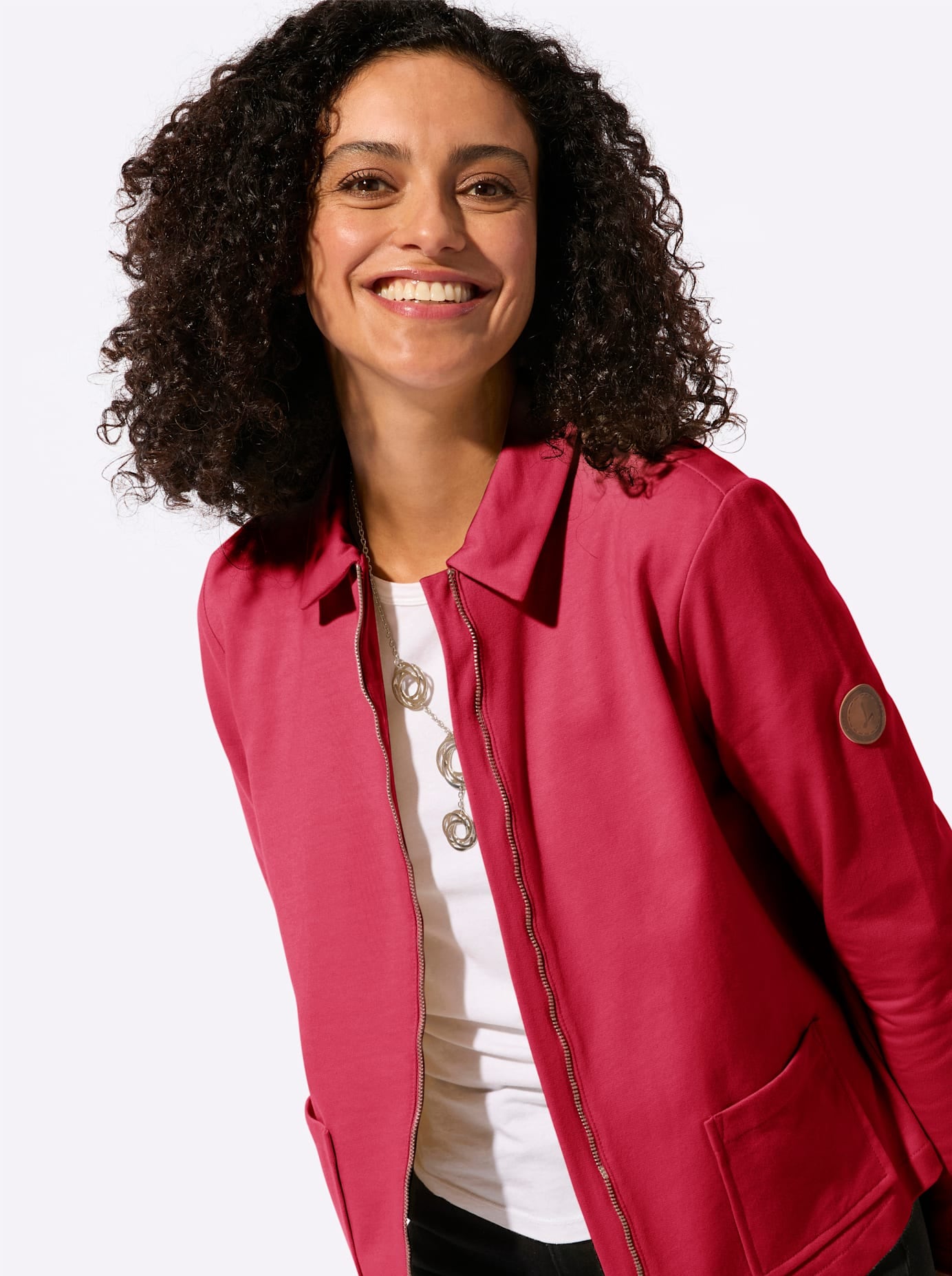Casual Looks Shirtjacke »Sweatjacke« 1 tlg.