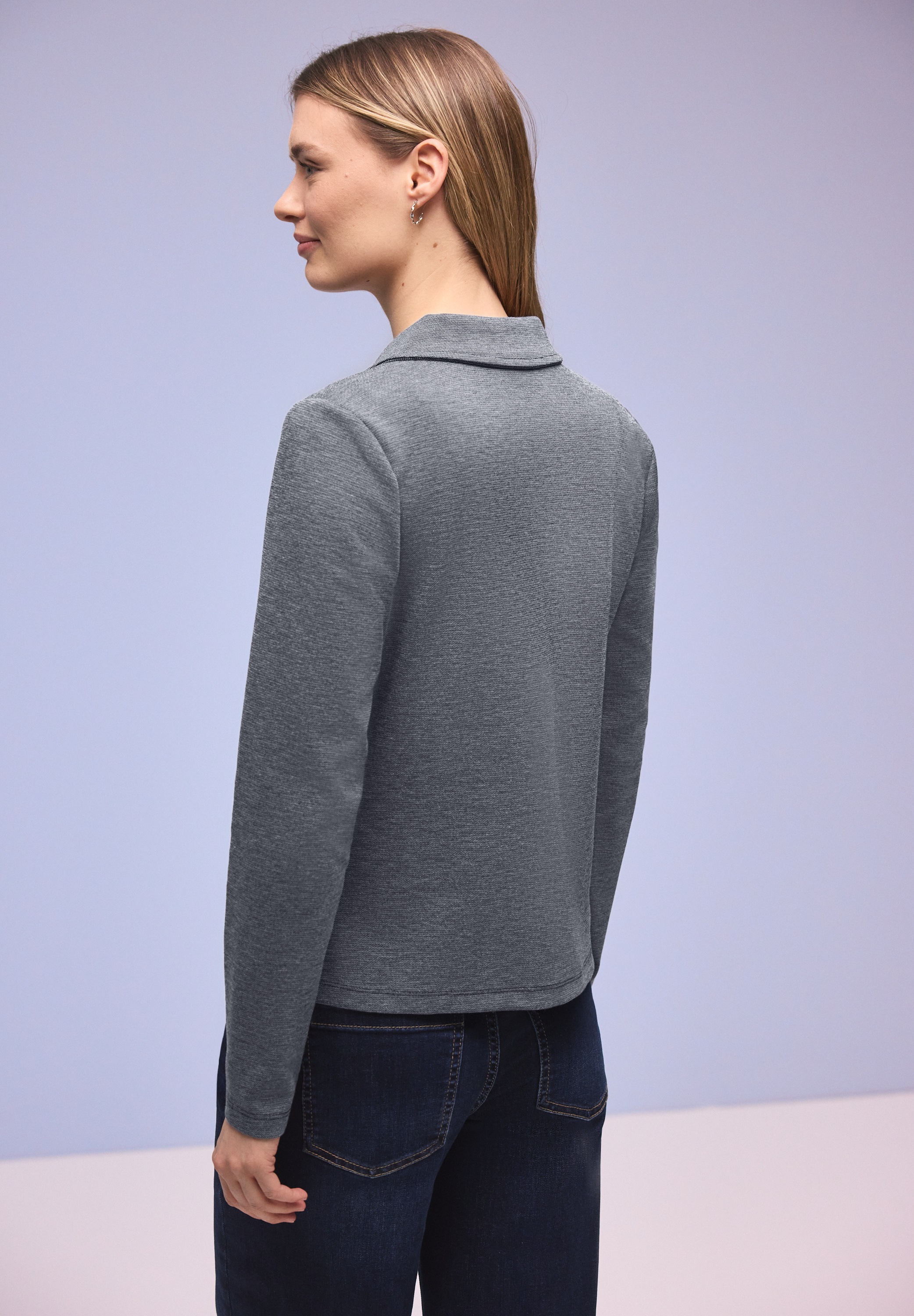 STREET ONE Jackenblazer mit Piqué-Struktur günstig online kaufen