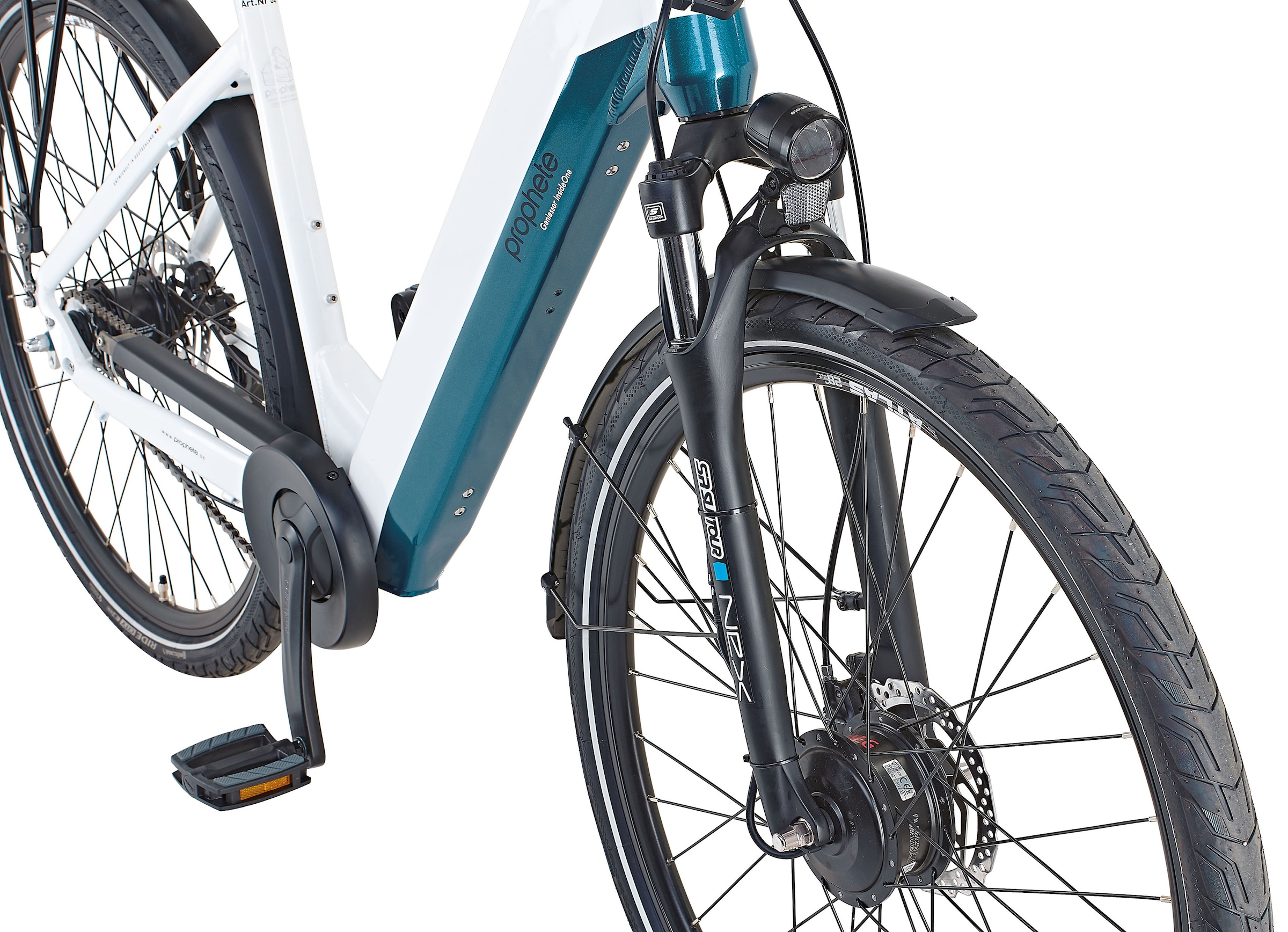 Prophete E-Bike »Prophete Geniesser InsideOne«, 7 Gang, Shimano, Nexus, Frontmotor 250 W