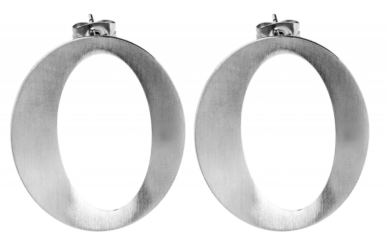 Paar Ohrhänger ADELIA´S "Damen Ohrstecker aus Edelstahl", silber, Ohrringe, Damen, Damen, Edelstahl 7