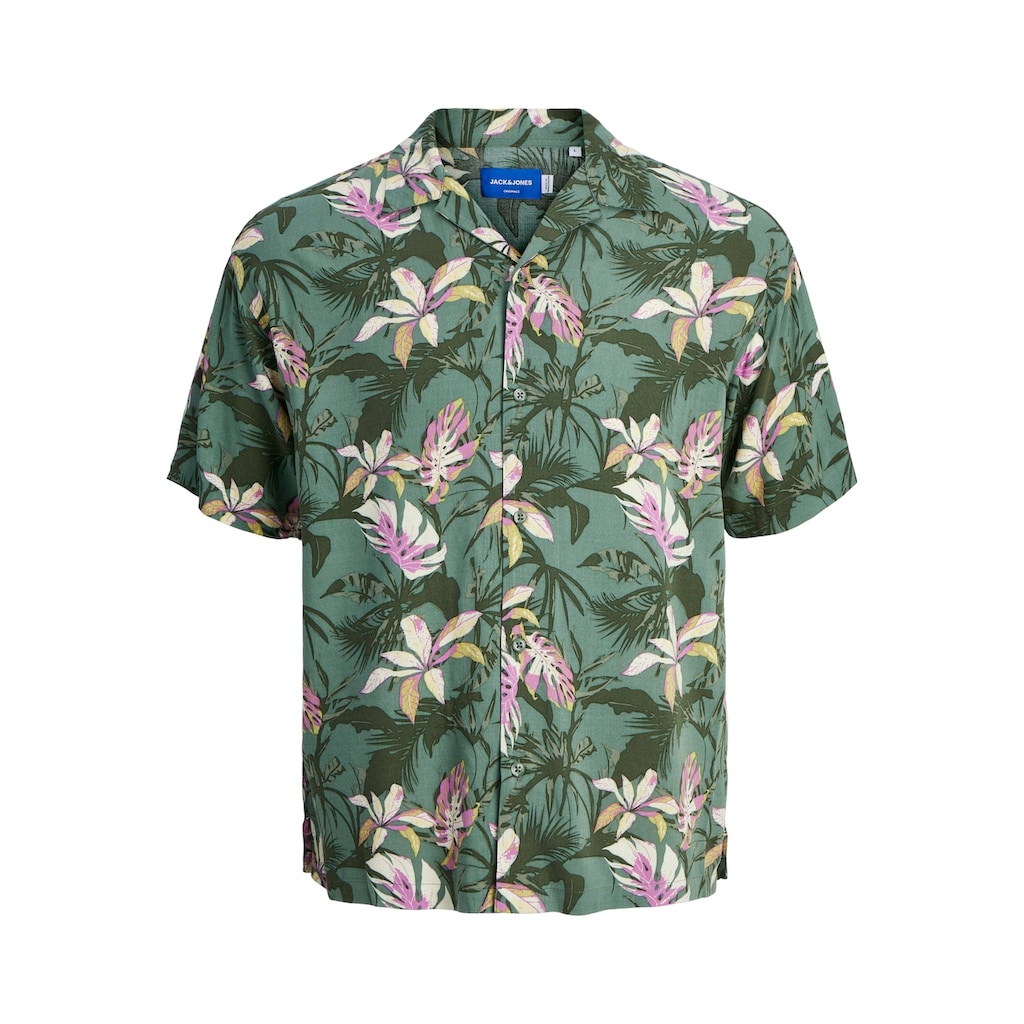 Jack & Jones Hawaiihemd »JORLUKE TAMPA AOP SHIRT SS SN«