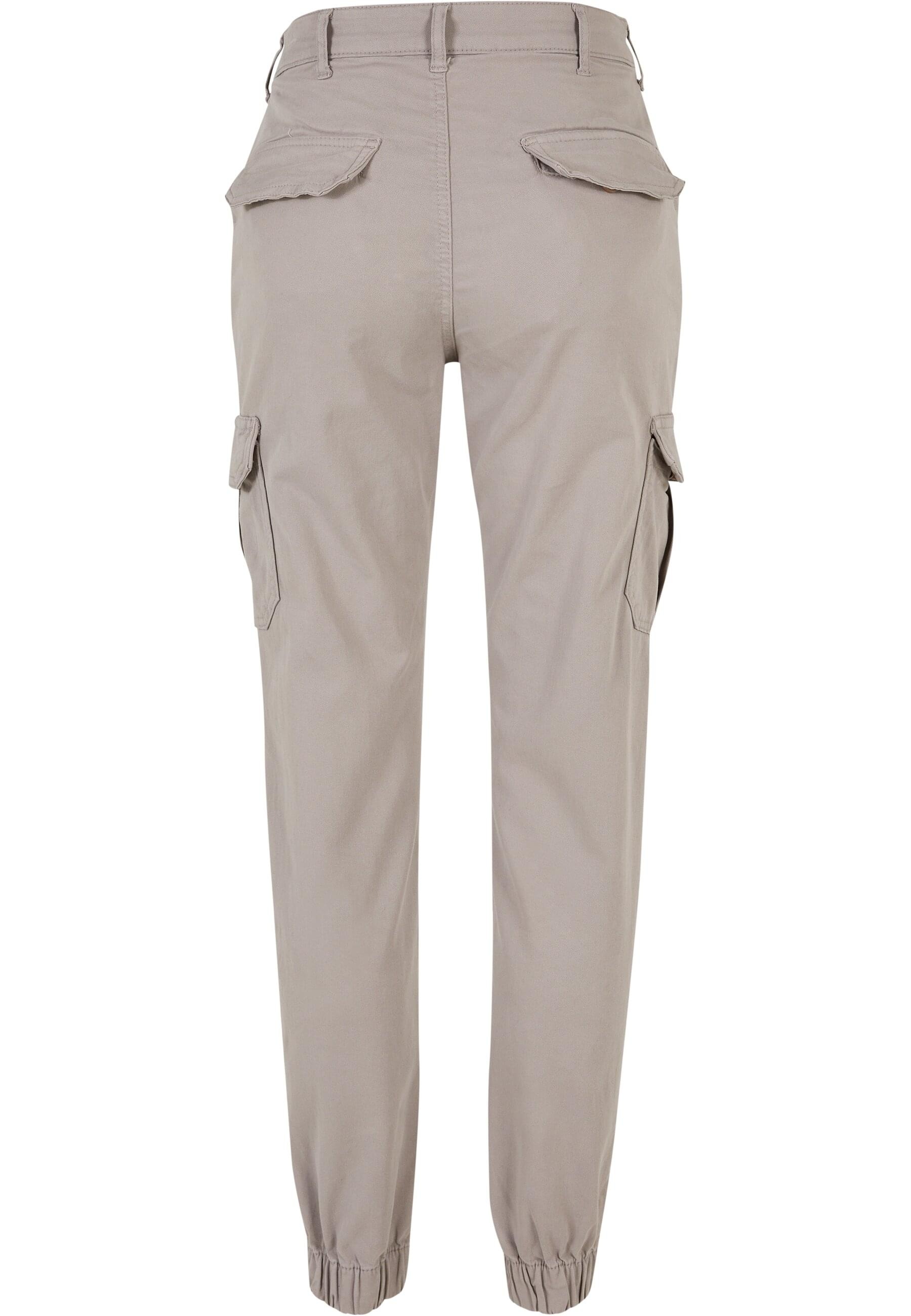 URBAN CLASSICS Cargohose »Urban Classics Damen Ladies High Waist Cargo Pants«, (1 tlg.)