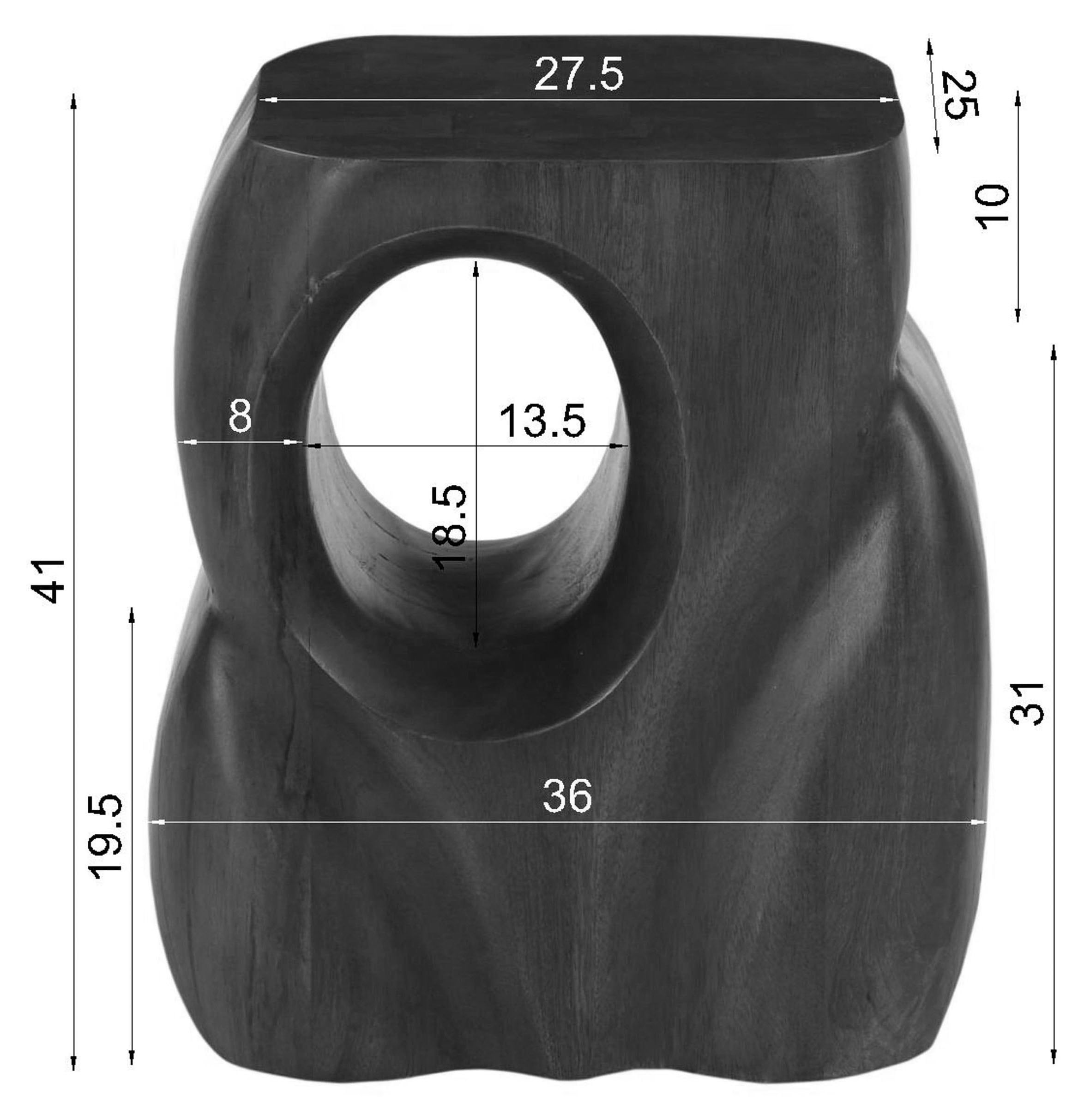 SIT Beistelltisch 1 Stk. tlg. mit offenem Fach